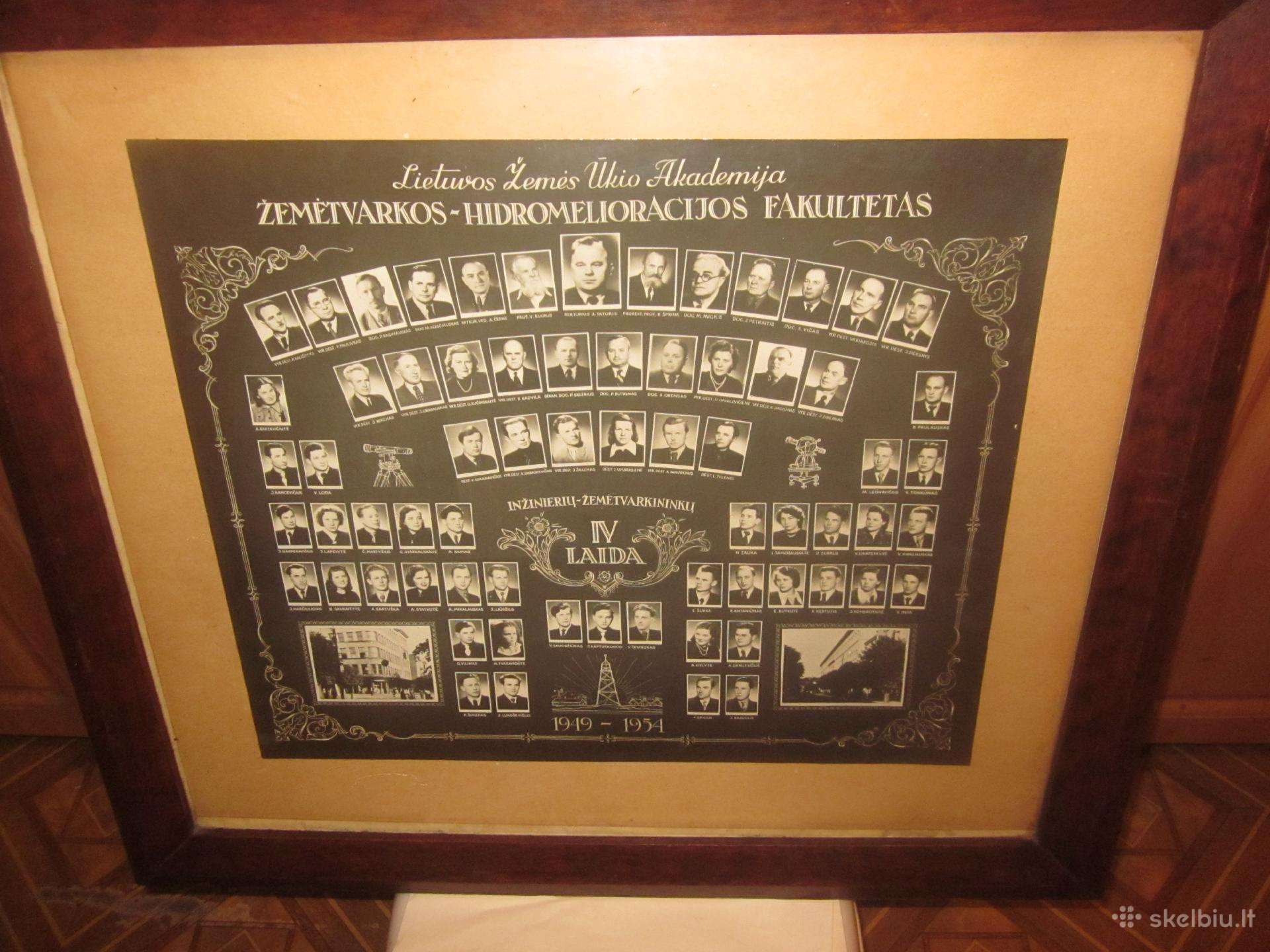 Vinjetė 1949-1954 m. Lietuvos žemės ūkio akademija