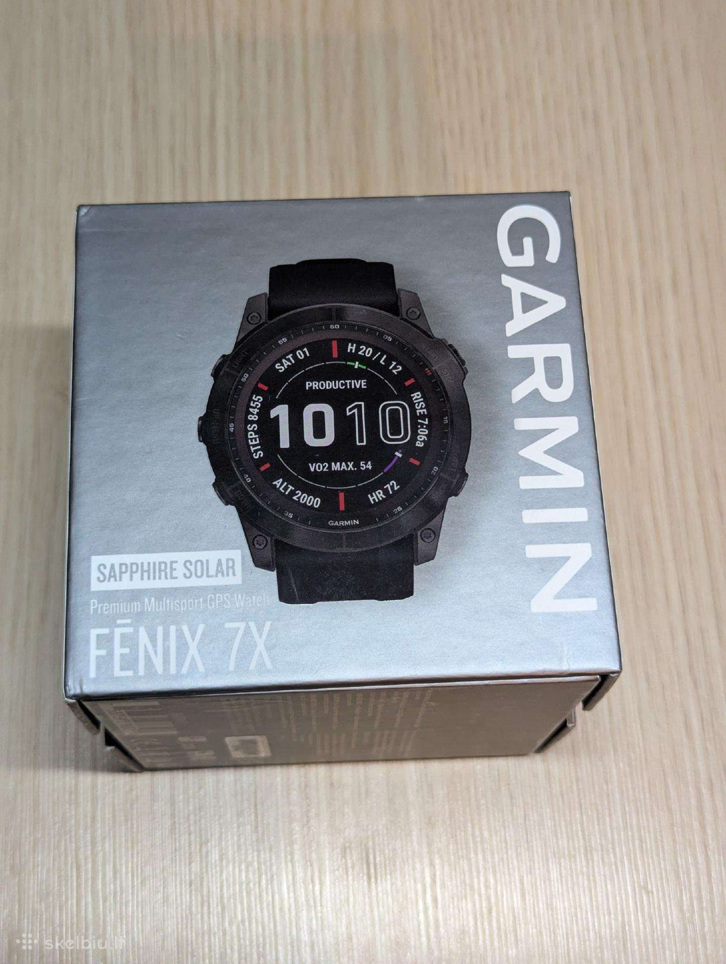 Garmin Fenix 7x Sapphire Solar