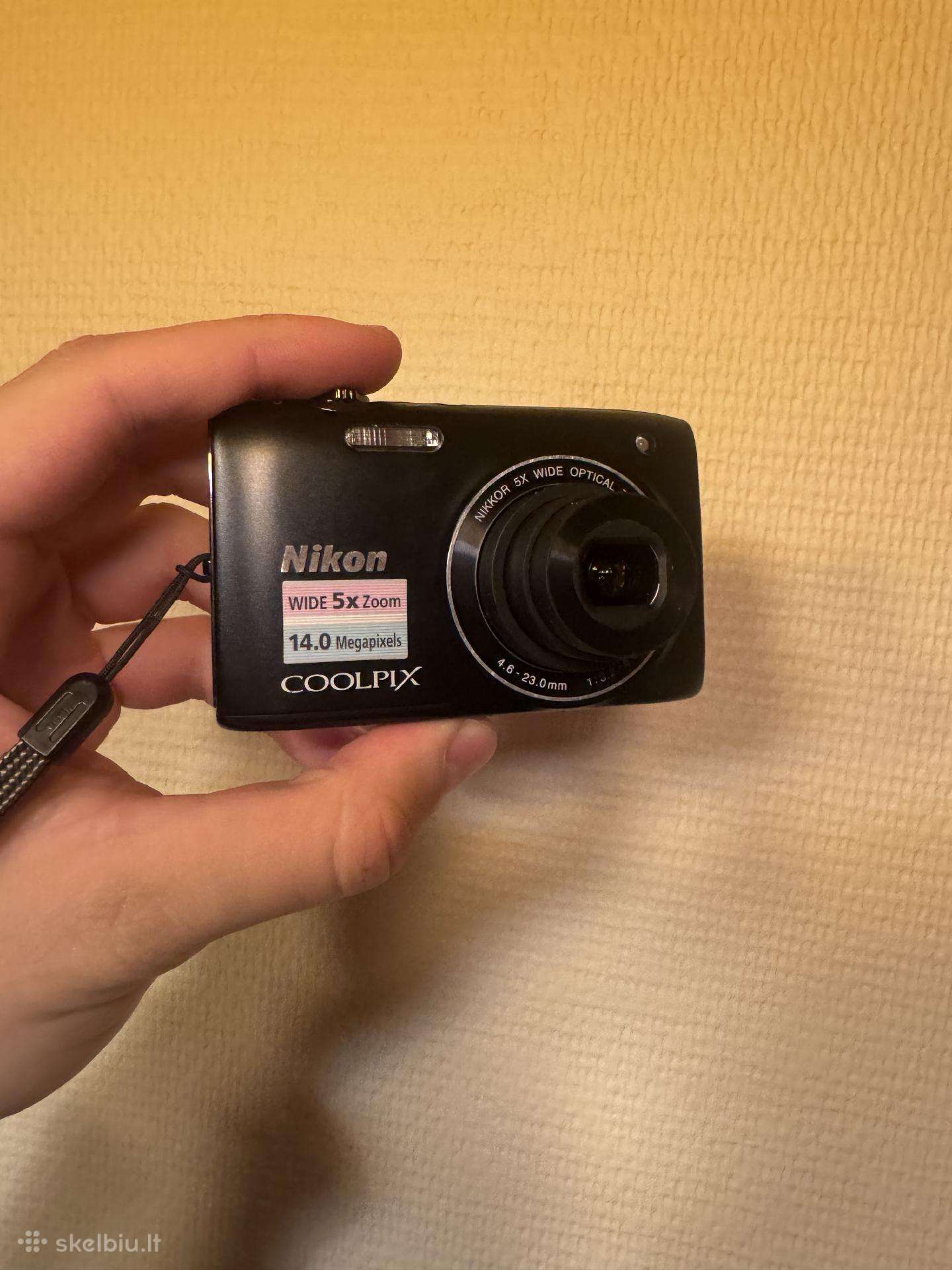 Nikon Coolpix S3100 skaitmeninis fotoaparatas