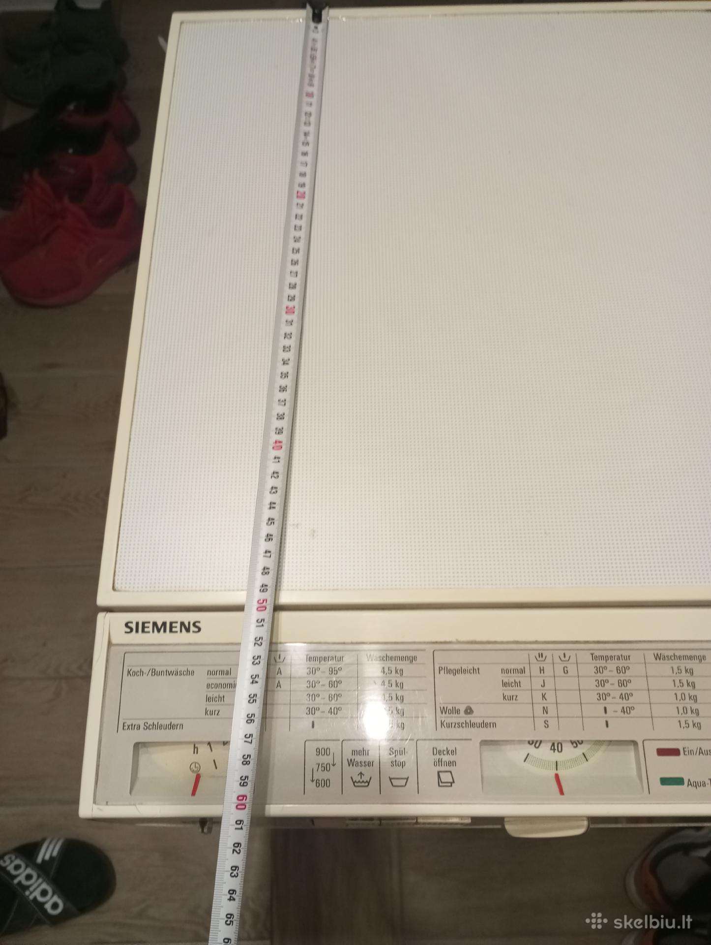 Skalbimo mašina Siemens