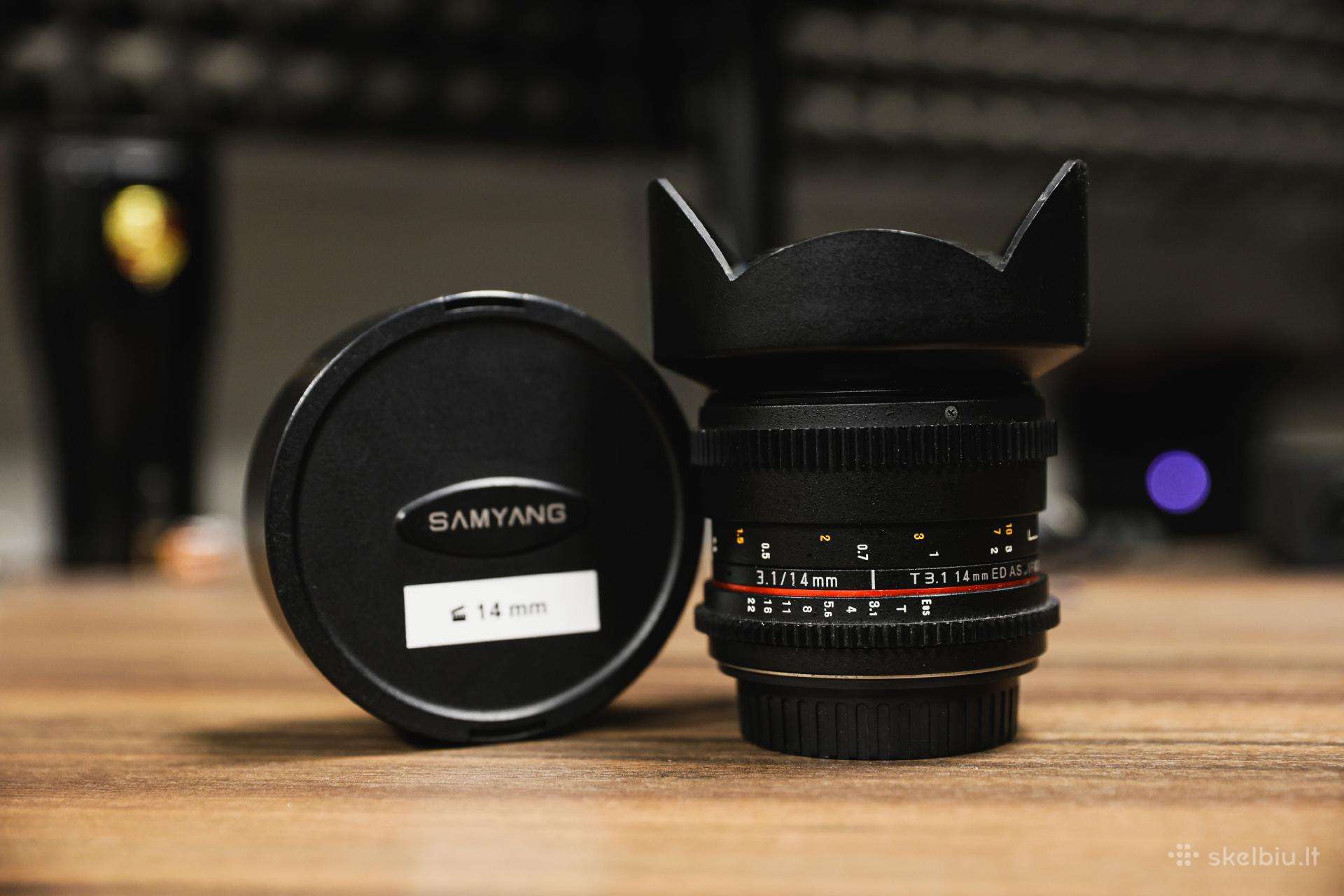 Samyang Ef 14mm Ed As T3.1