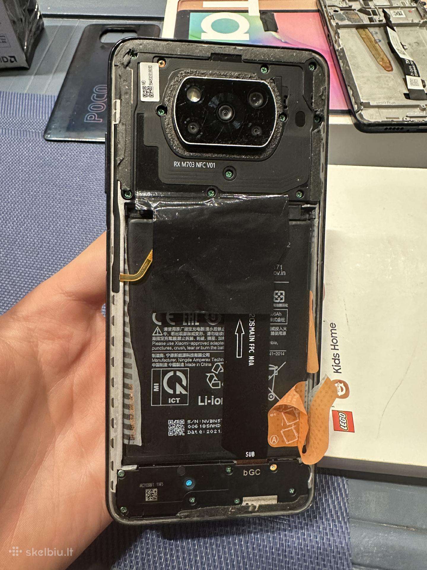 Neveikiantis Poco x3 Pro
