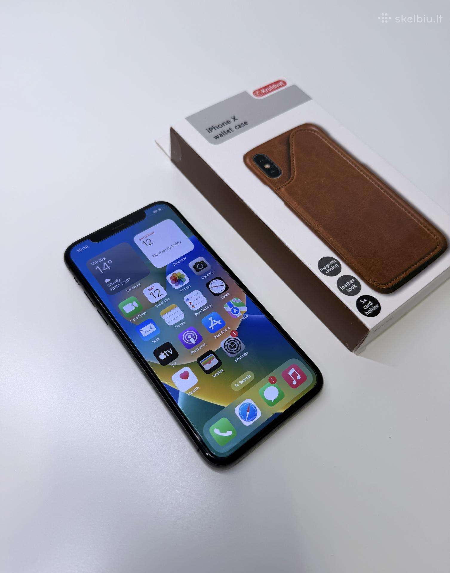 iPhone X - 89% baterija