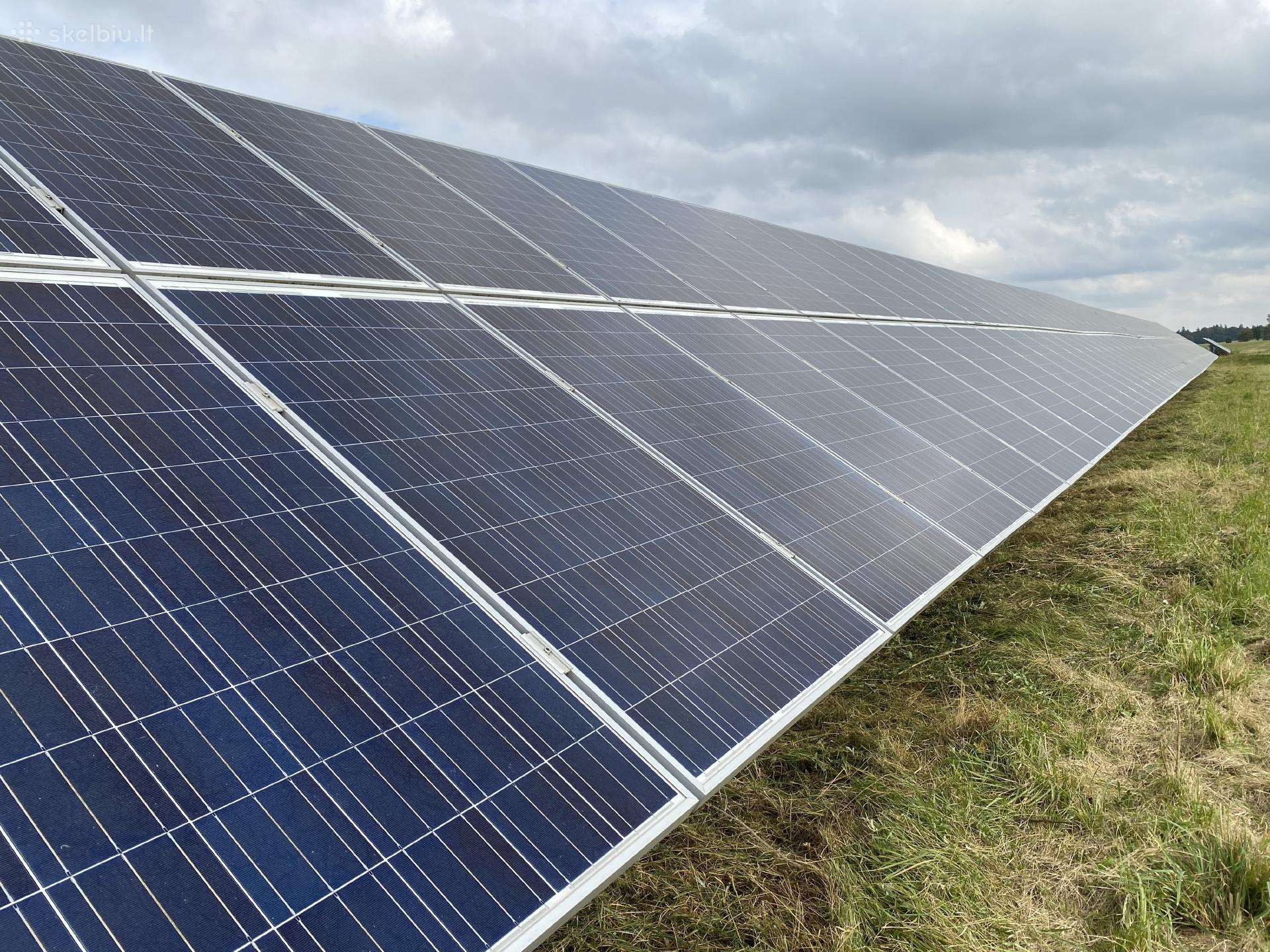 Saulės Elekrtinė 30 kw su sklypu