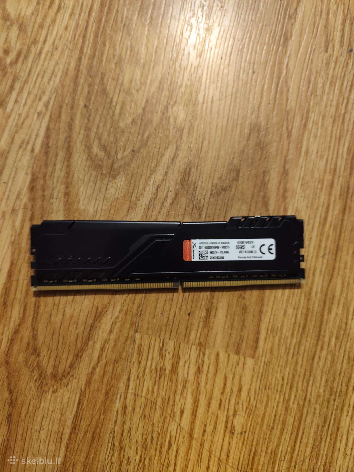 Hyperx fury ddr4 16gb 2666mhz dimm