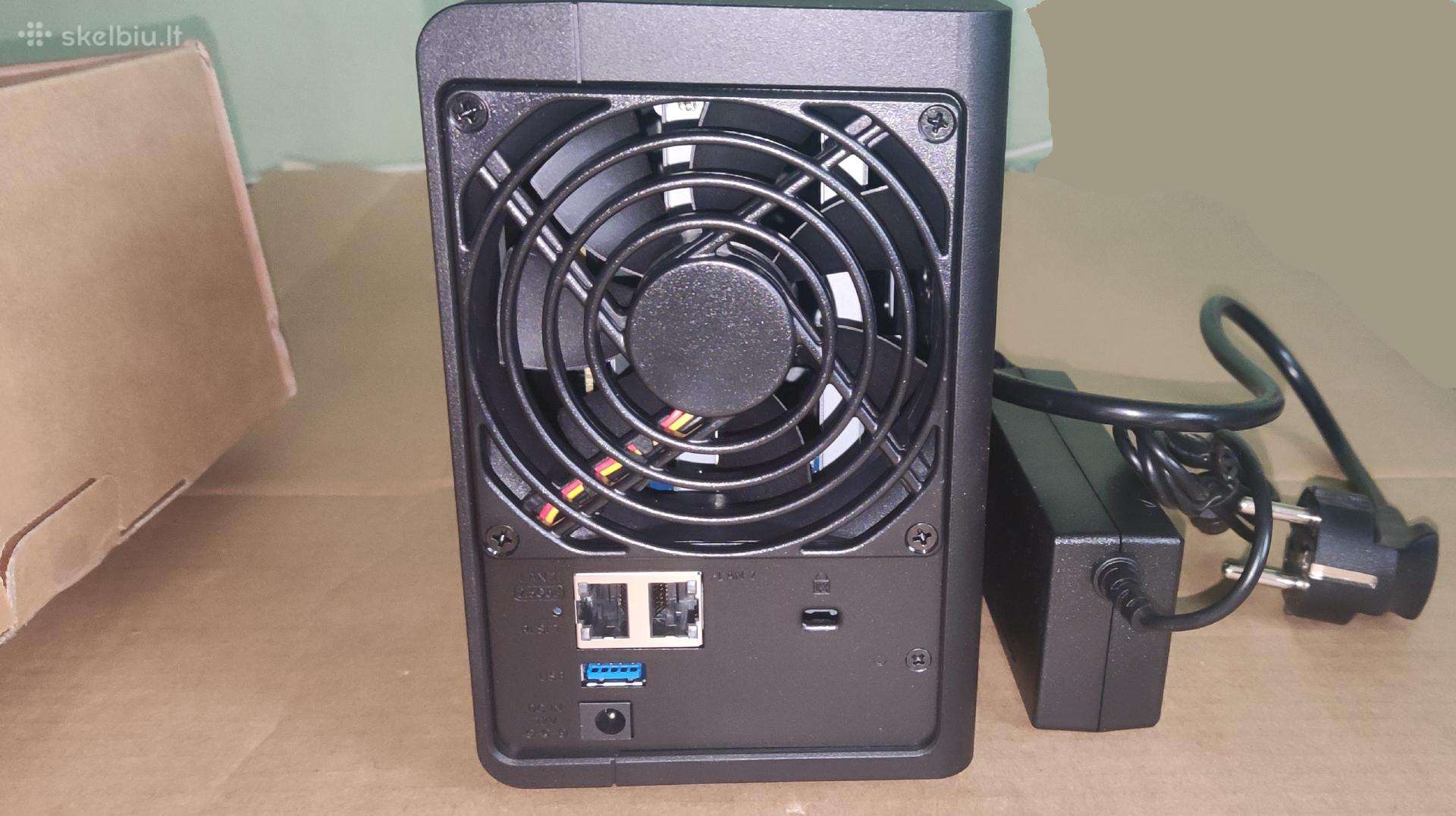 Synology Ds225+ 2 diskų, Quad Core Intel Cpu