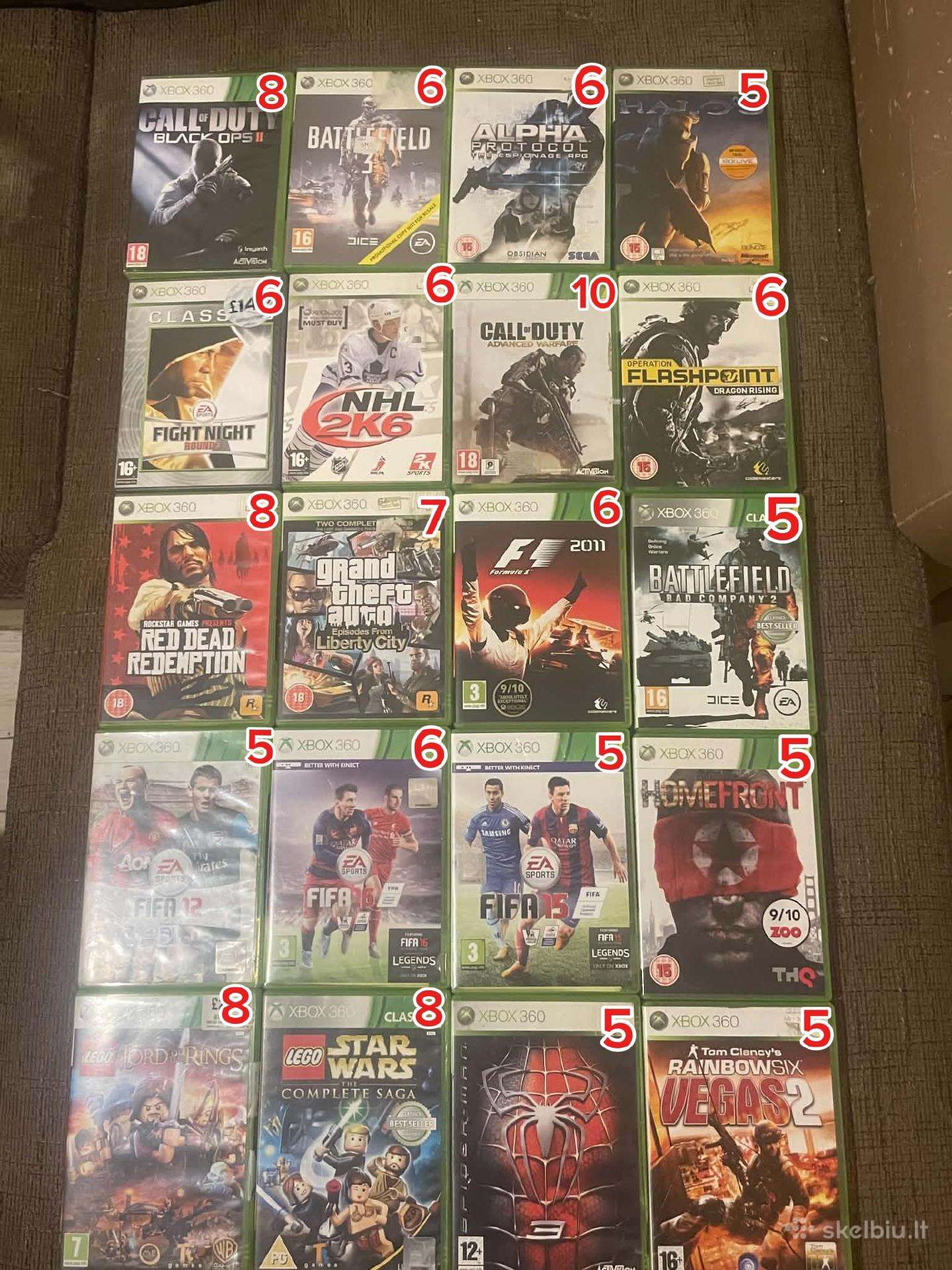 Xbox 360 žaidimai