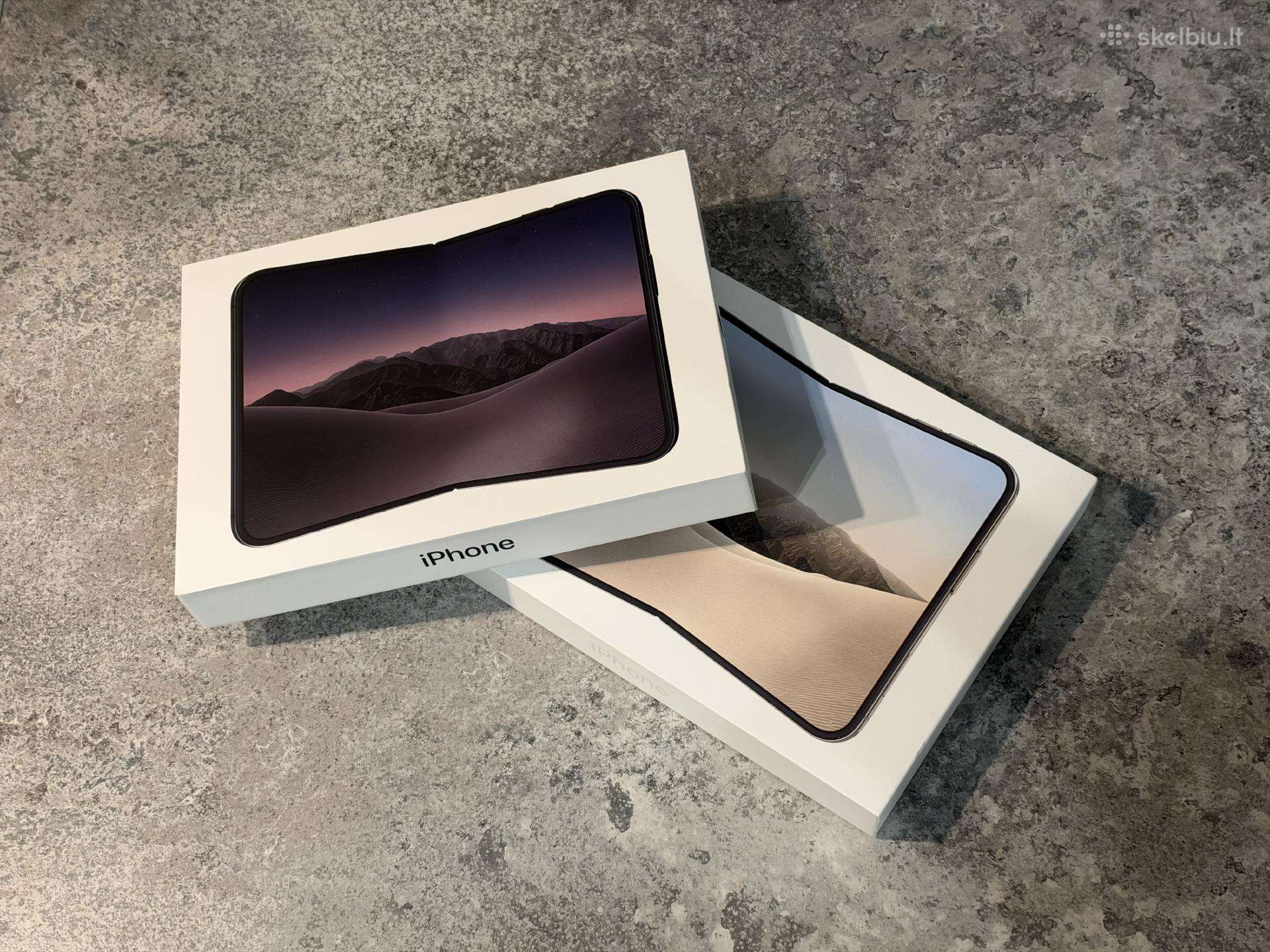 Nauji! Apple iPhone Duo 512gb ir 1tb su garantija