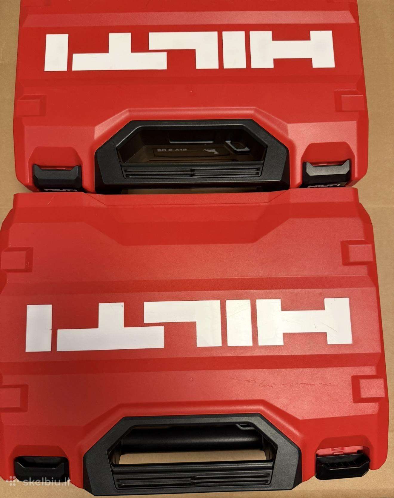 Hilti 12v suktuvas ir Tiesinis pjūklas