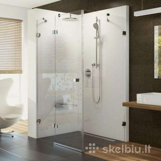 Ravak Bsdps 100 L dušo kabinos stiklai (naudoti)
