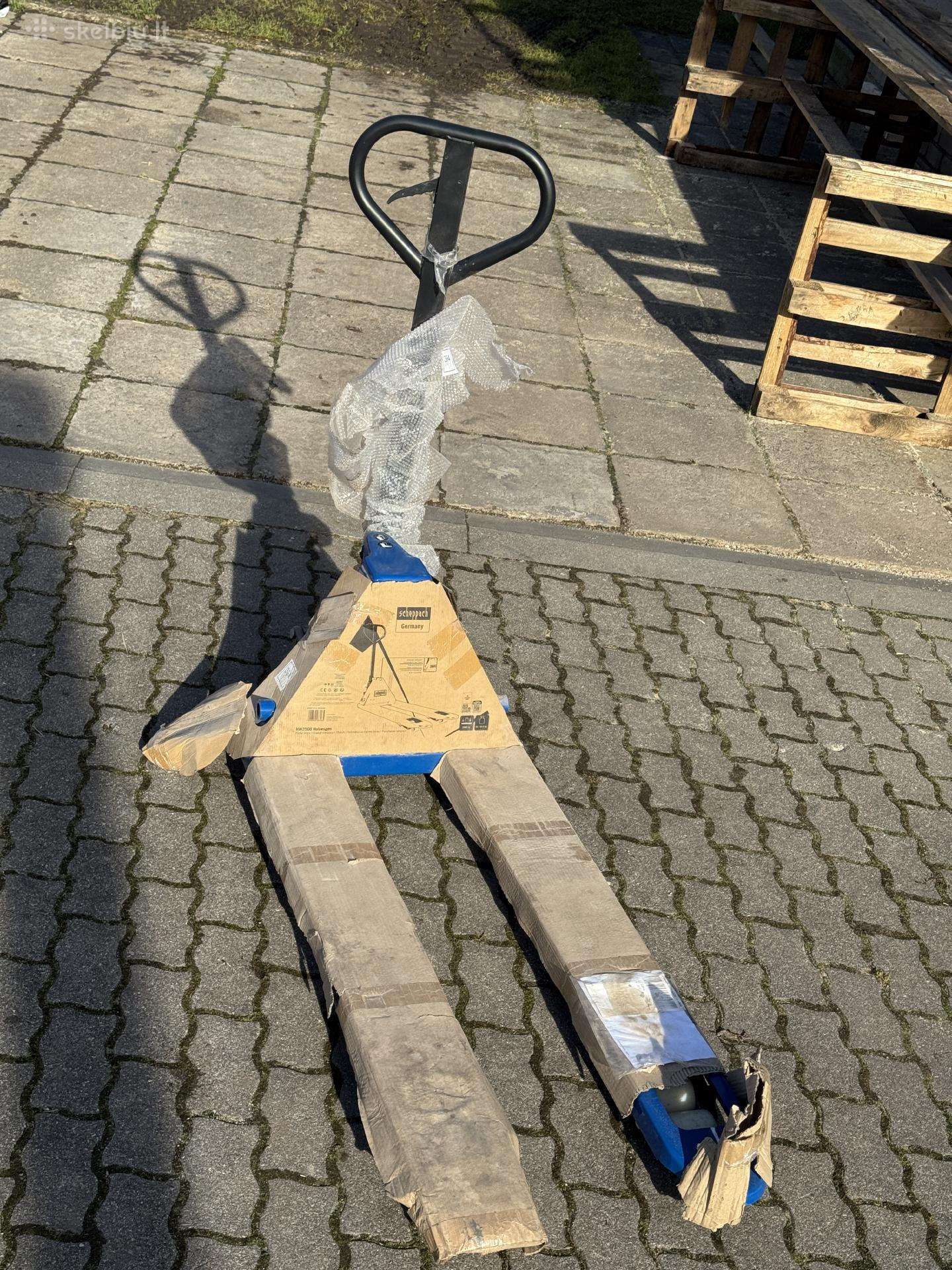 Palečiu vežimėlis Scheppach Hw2500 liftioras