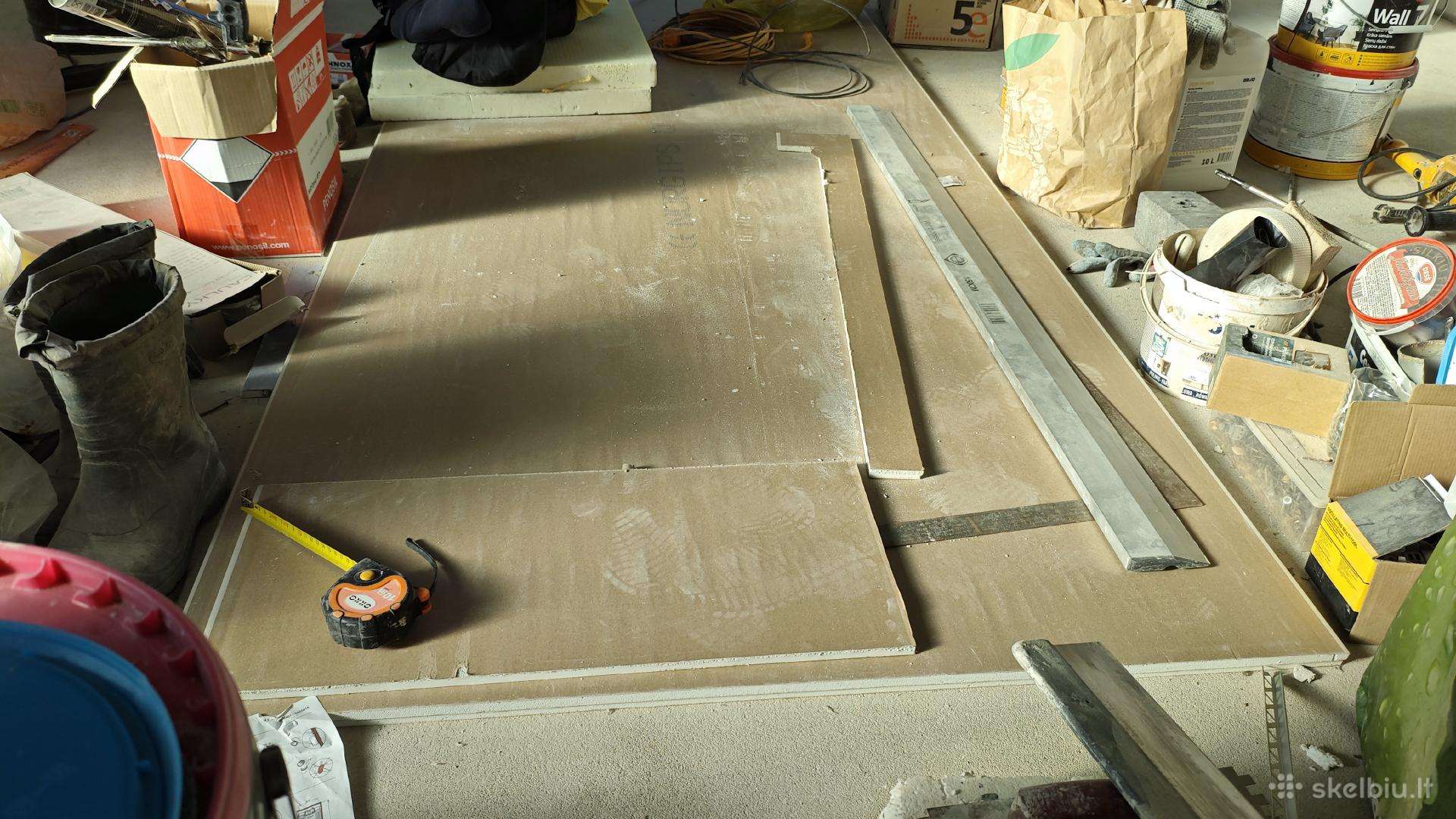 Atiduodu 2 gipso plokštes 3m x 1.2m