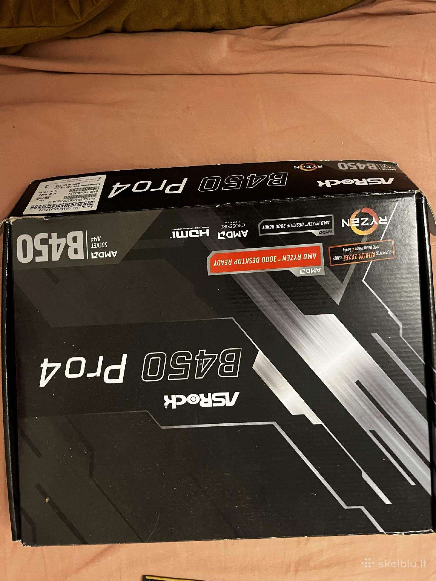 MB = Asrock b450 pro4