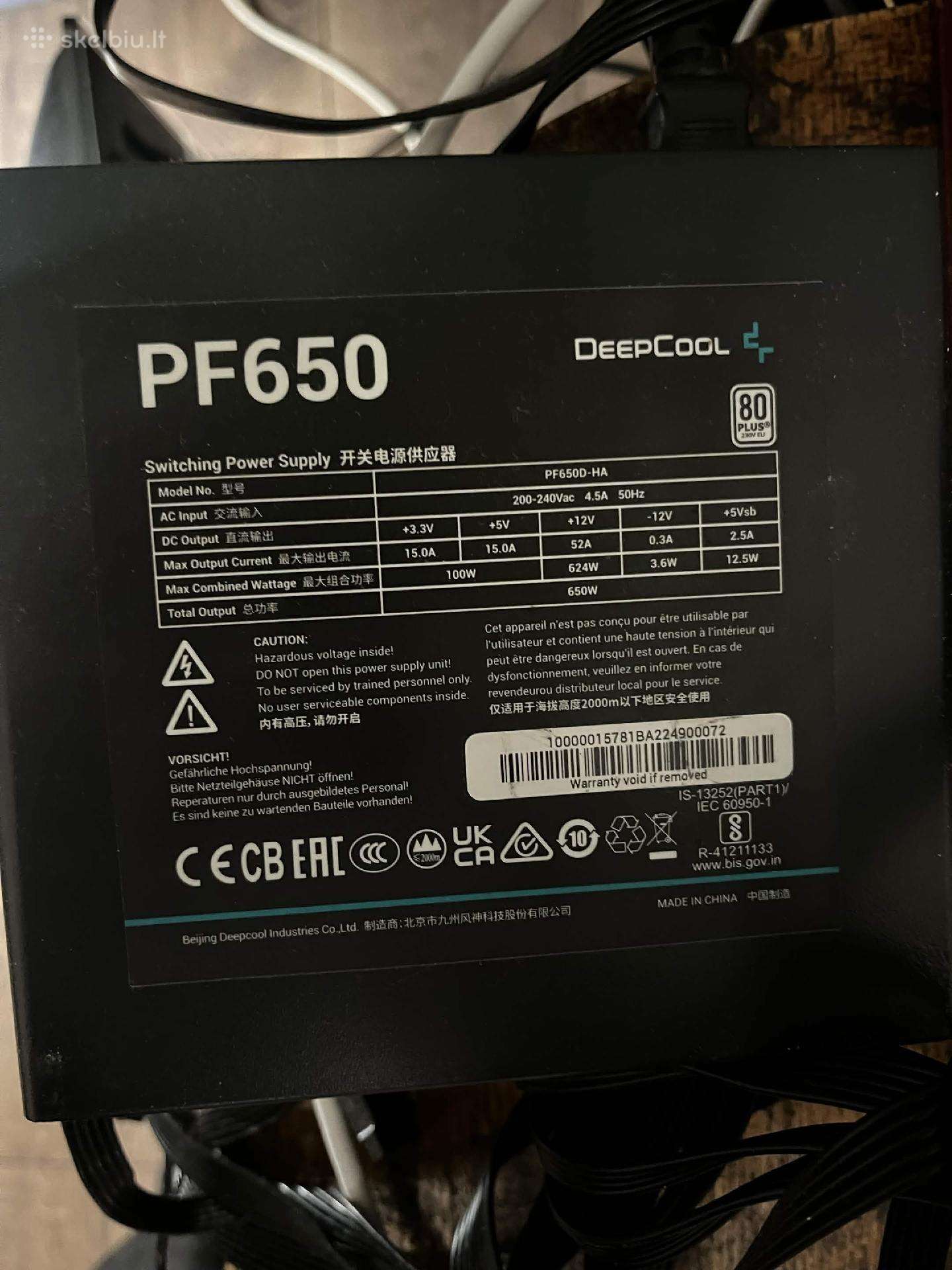 Deepcool Psu 650w