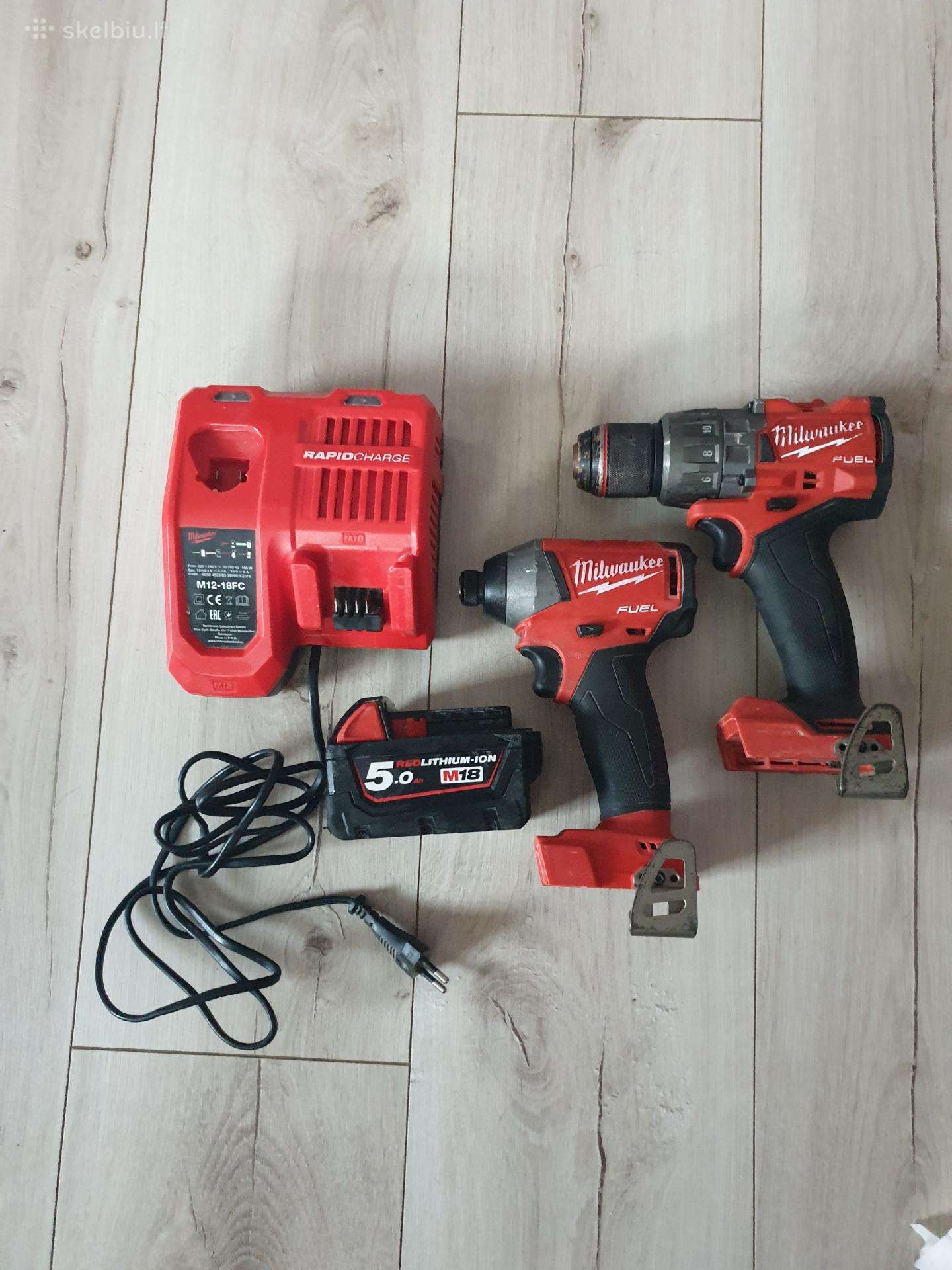 Milwaukee M18 Fpd3 ir M18 Fid
