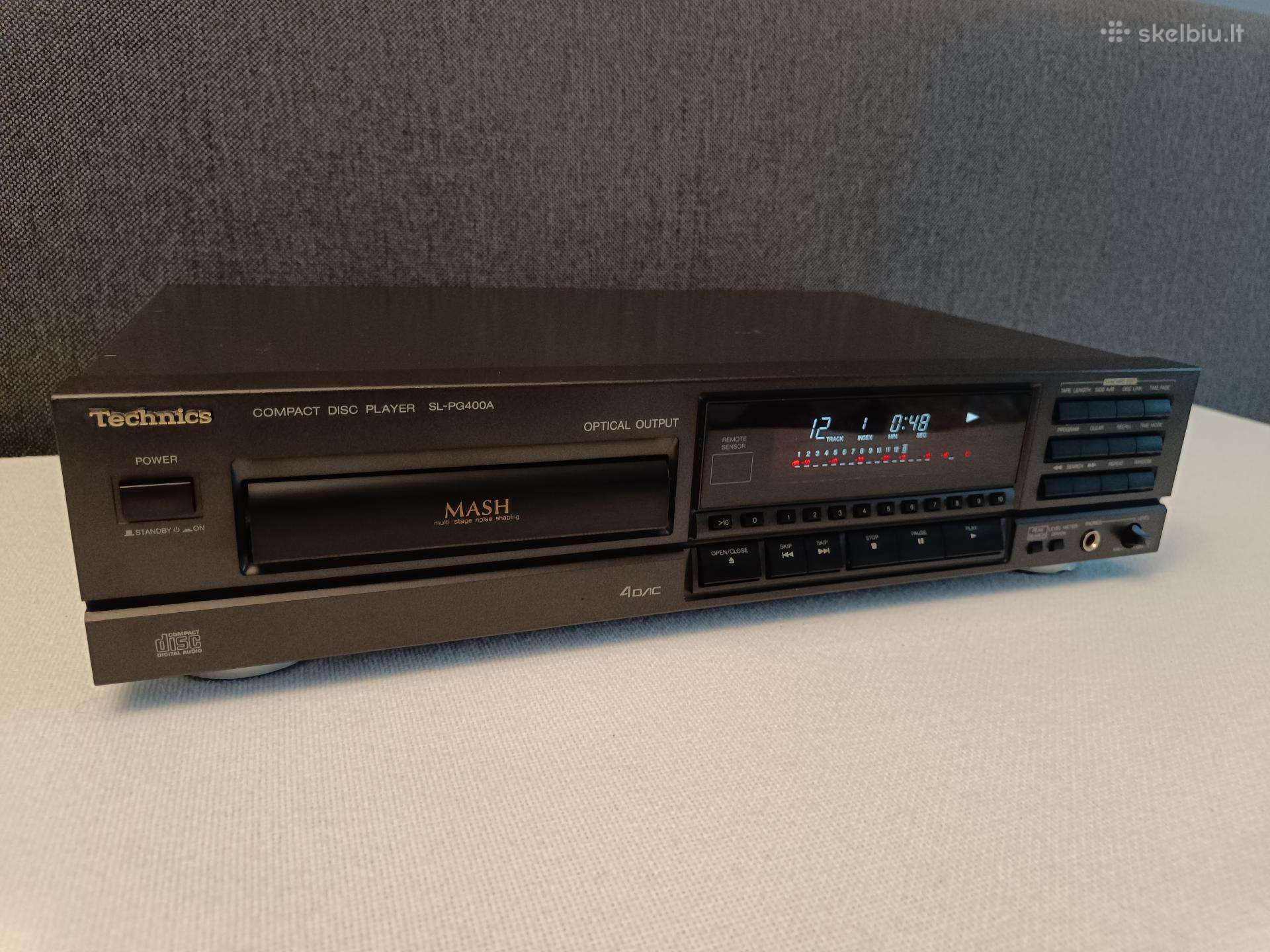 Technics SL-pg400a – CD grotuvas