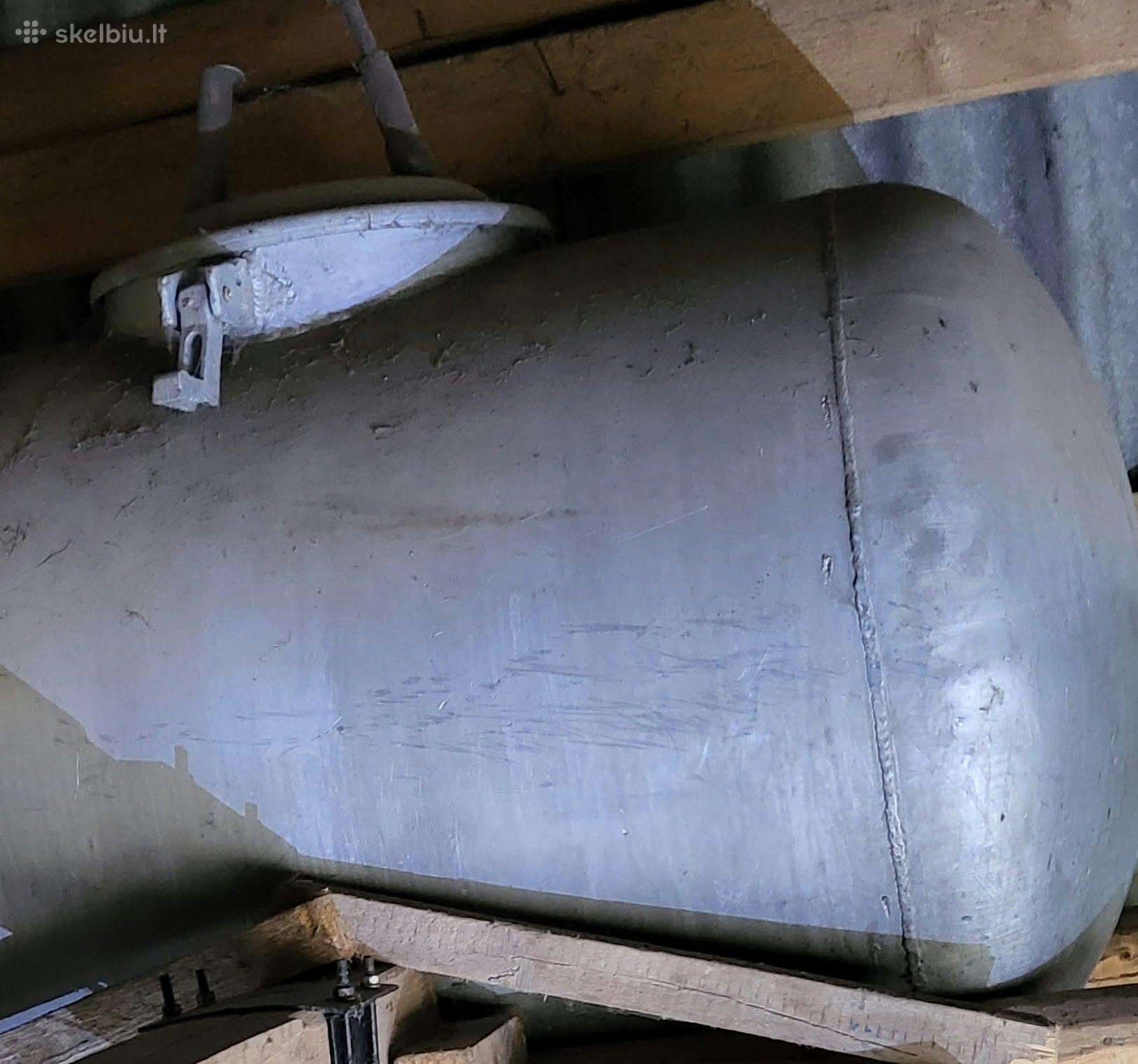 Aliuminės talpyklos 600 litrų