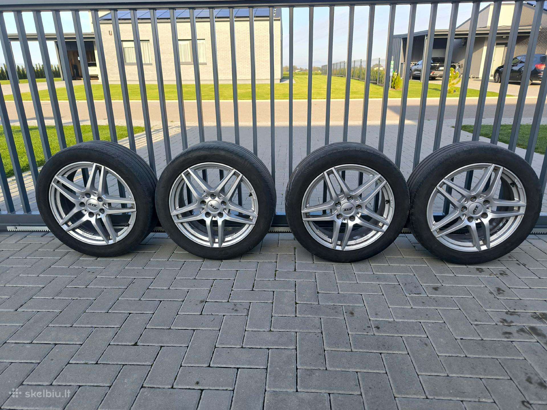 Ats R17 ratlankiai su Goodyear padangom vasarinėm