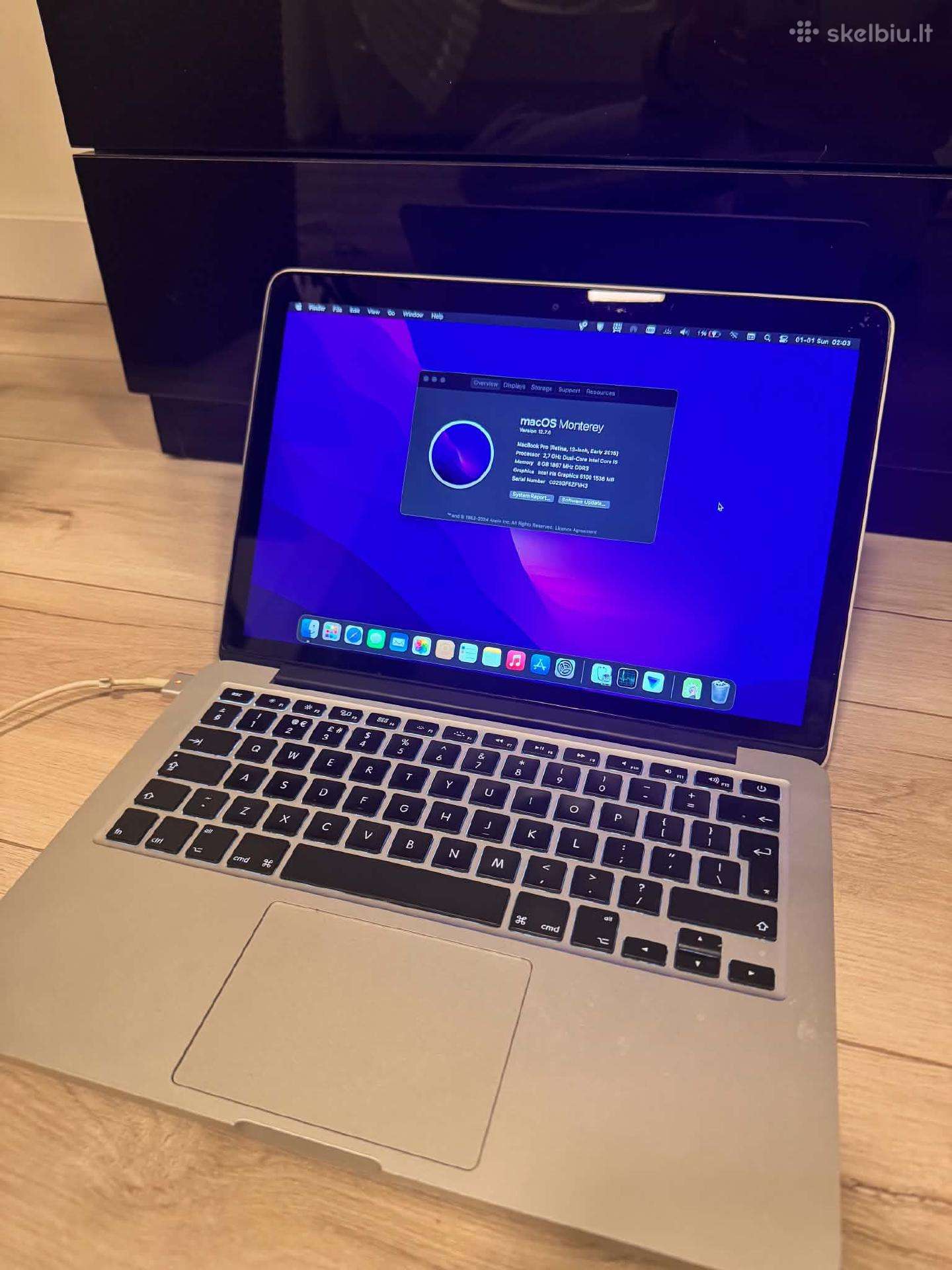 MacBook pro 2015 13" 128gb