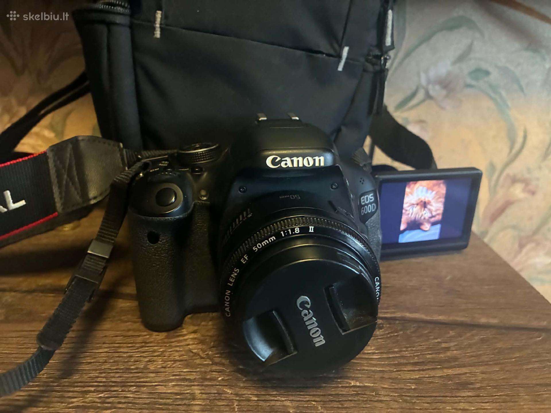 Canon 600d + 50mm f/1,8