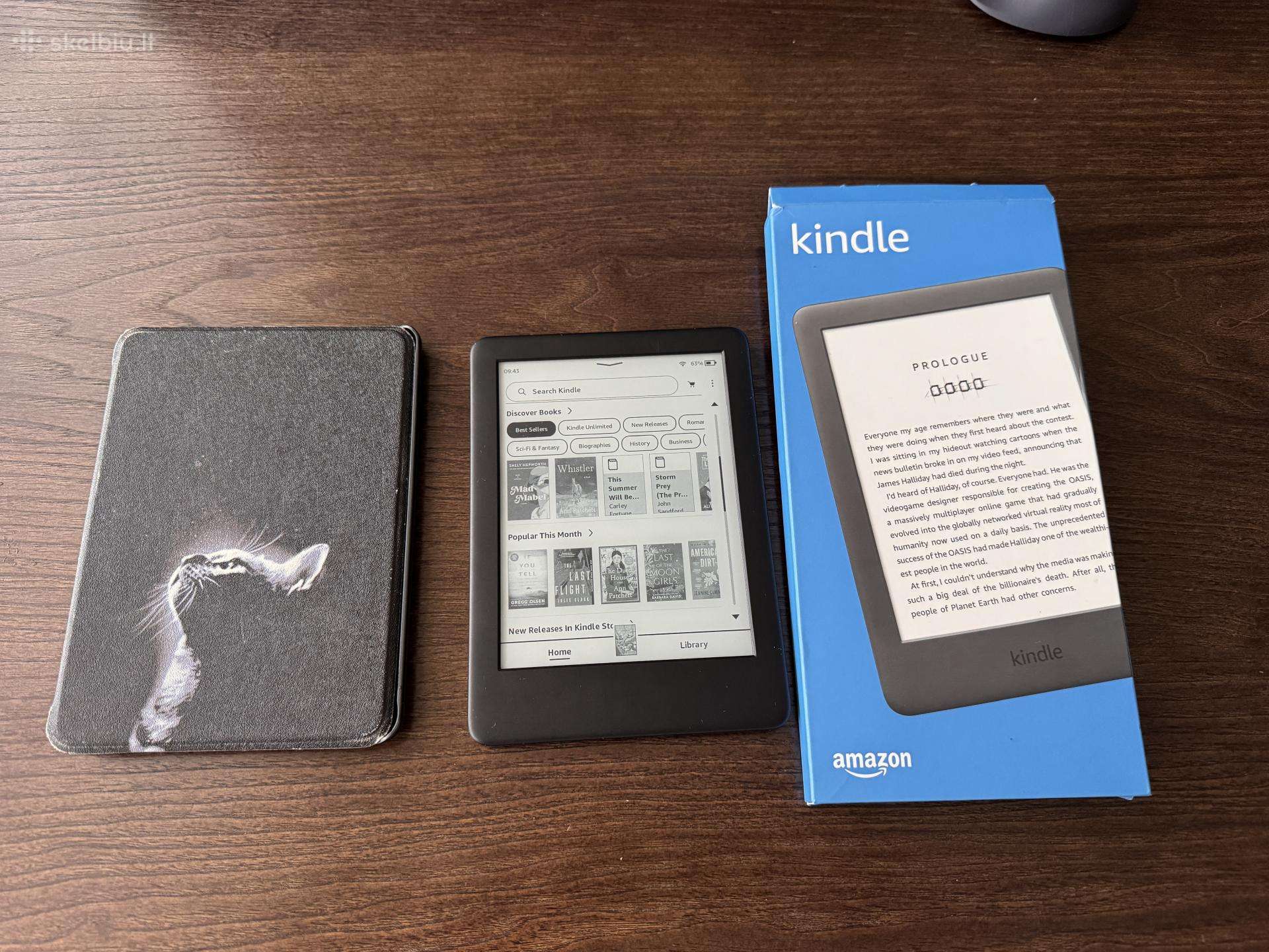 Kindle 10th gen. su apšvietimu