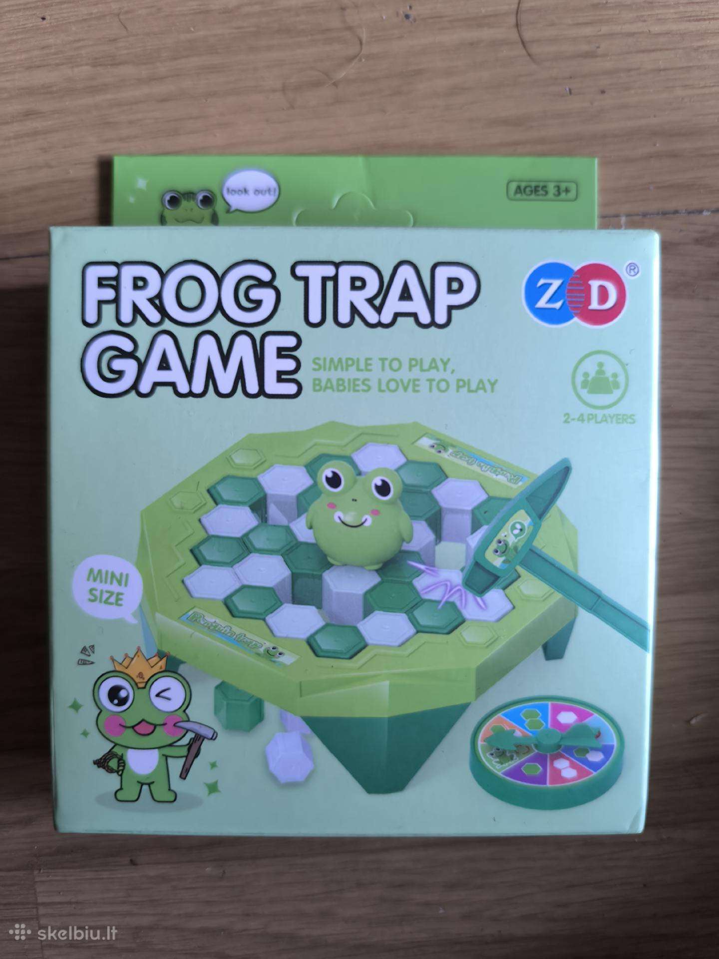 Frog trap stalo žaidimas, naujas