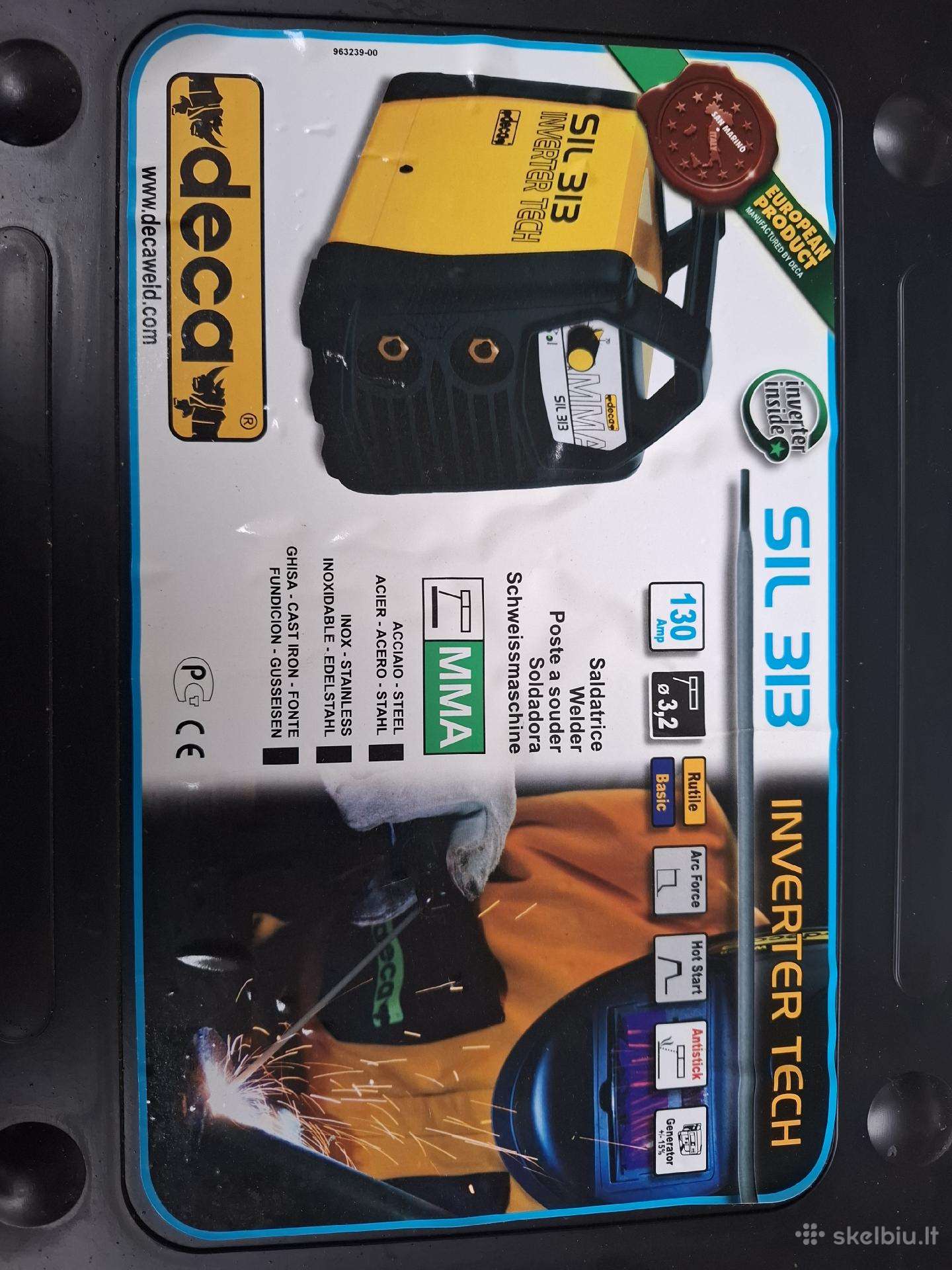 Suvirinimo Aparatas Deca Sil 313