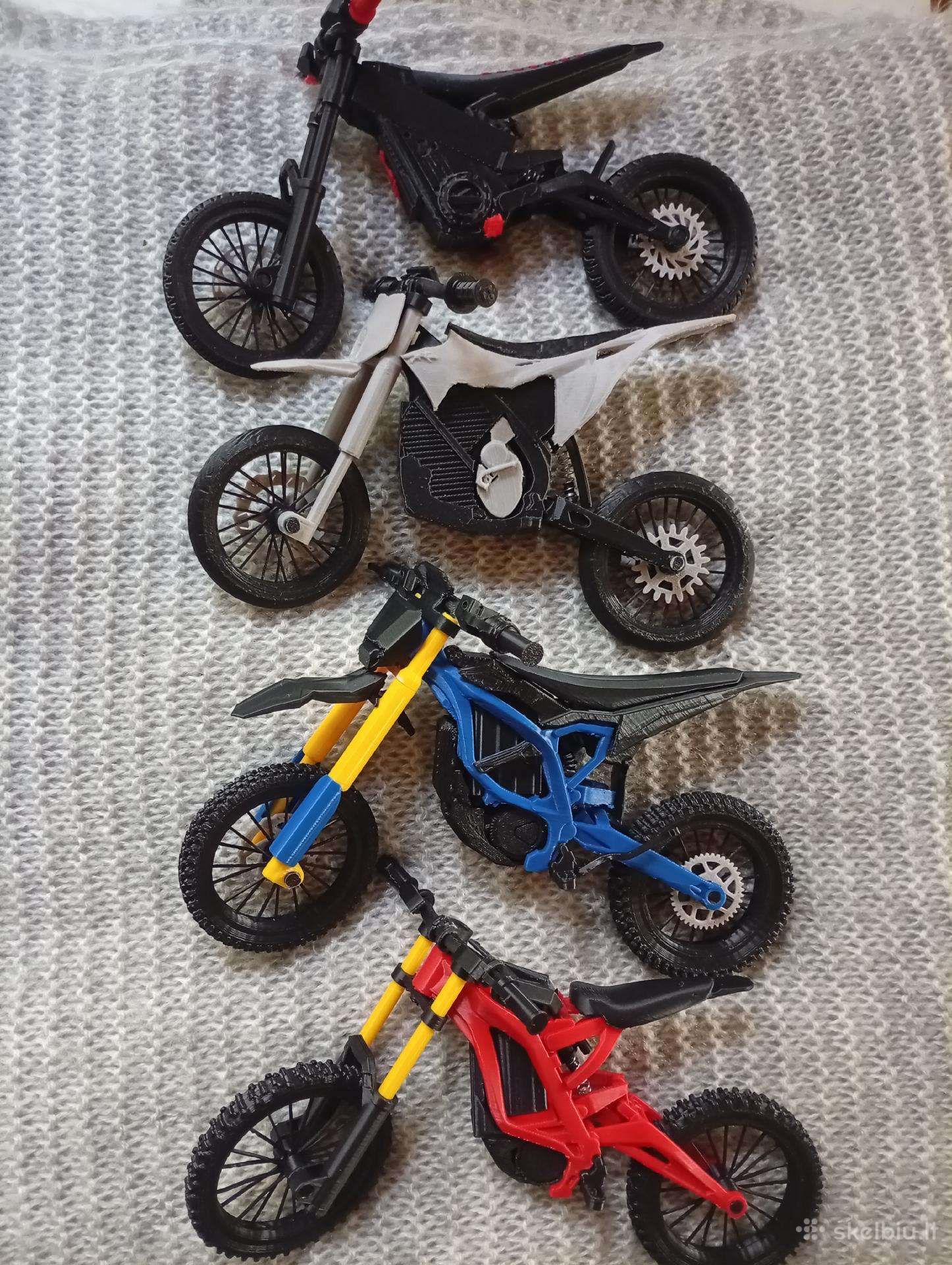 3D printed motociklai