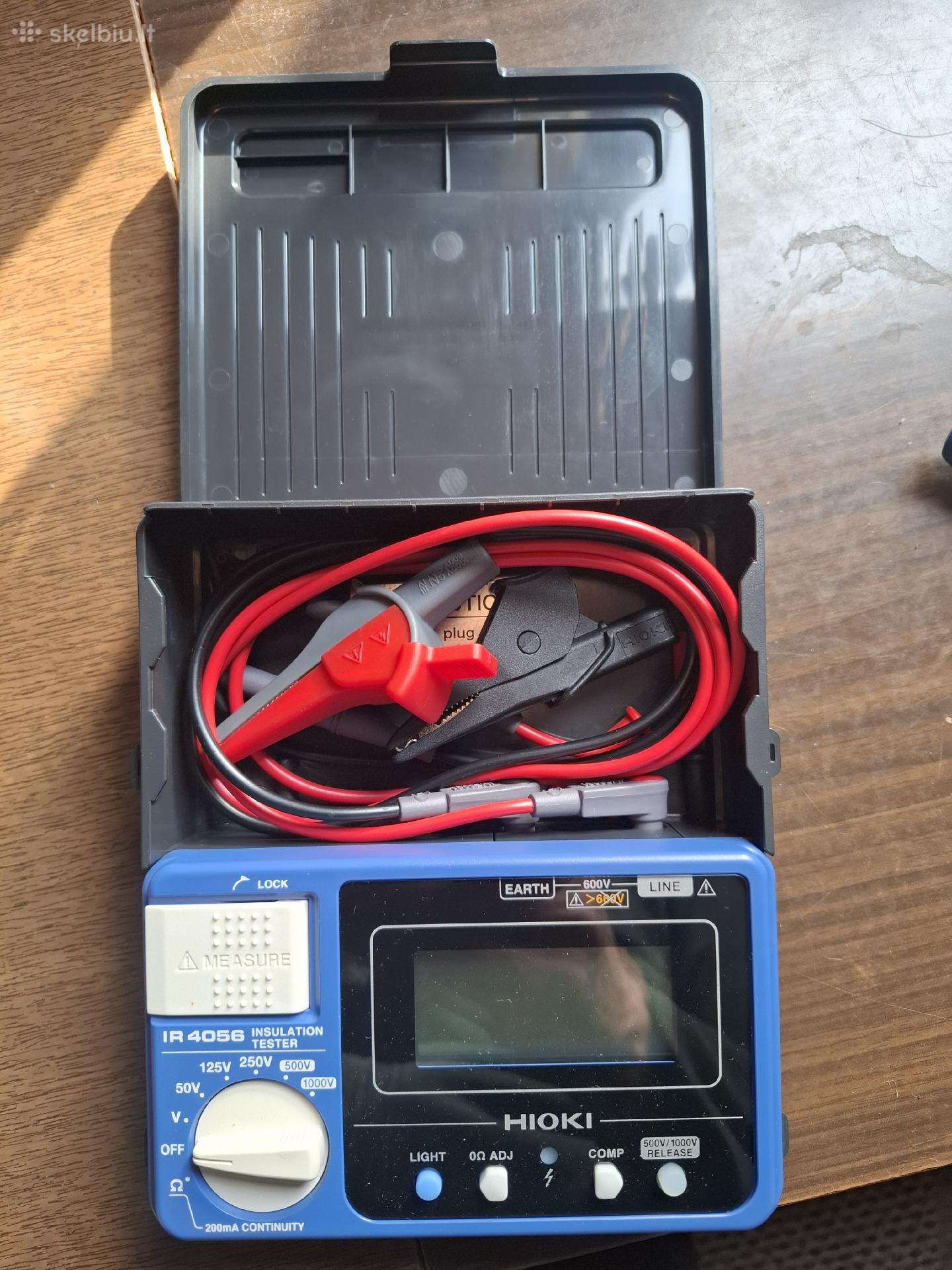 Izoliacijos Varzos Matuoklis Hioki Ir 4056