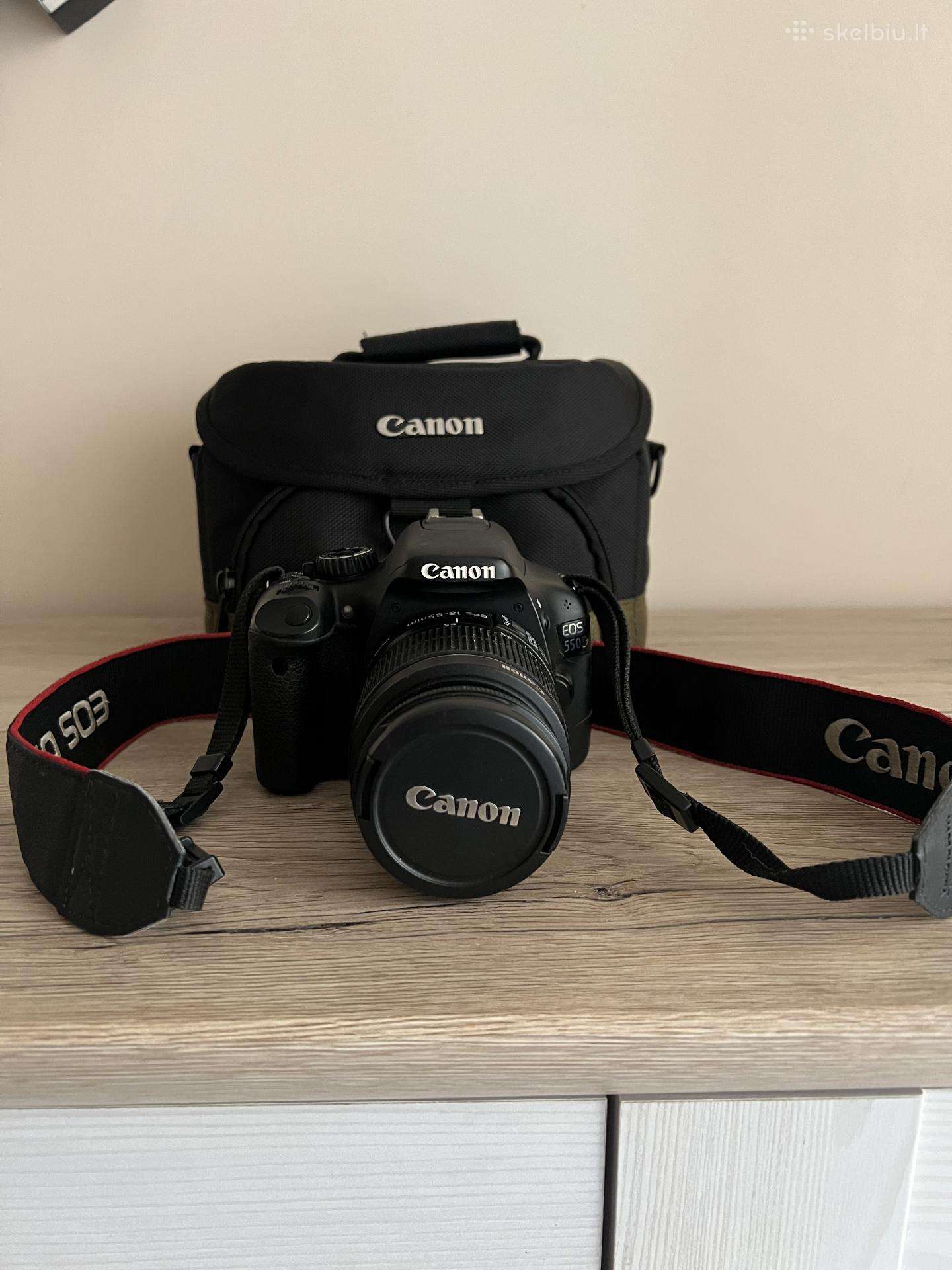 Fotokamerą Canon EOS 550d