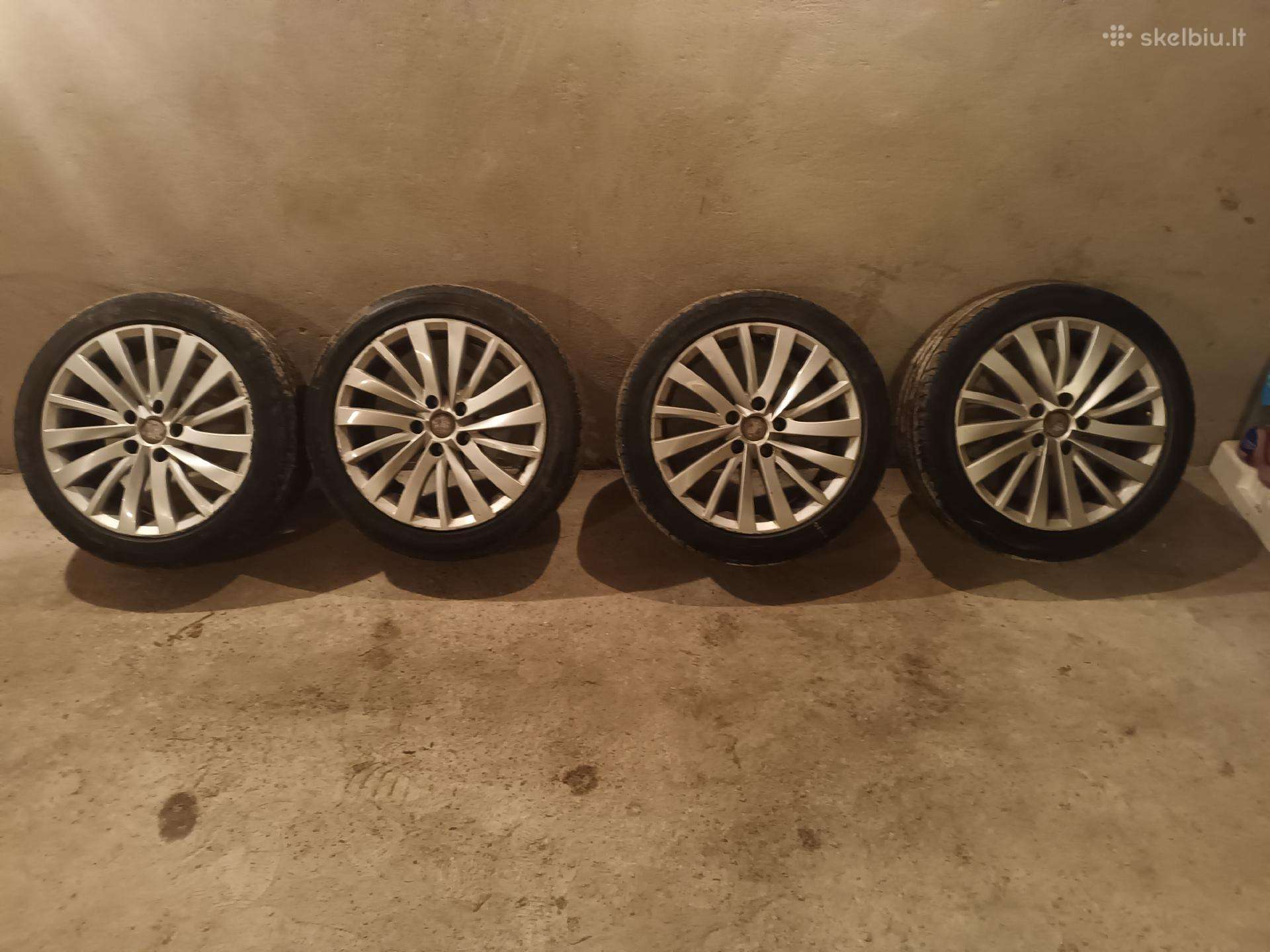 Naudoti seat ratlankiai su vasarinėmis padangomis