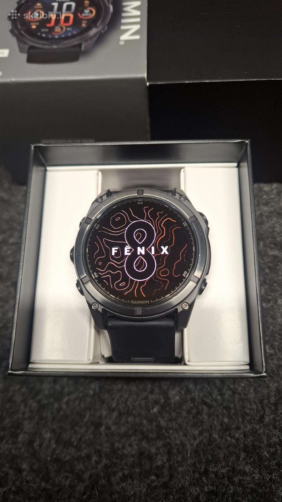 Garmin fenix 8 sapphire amoled 51mm