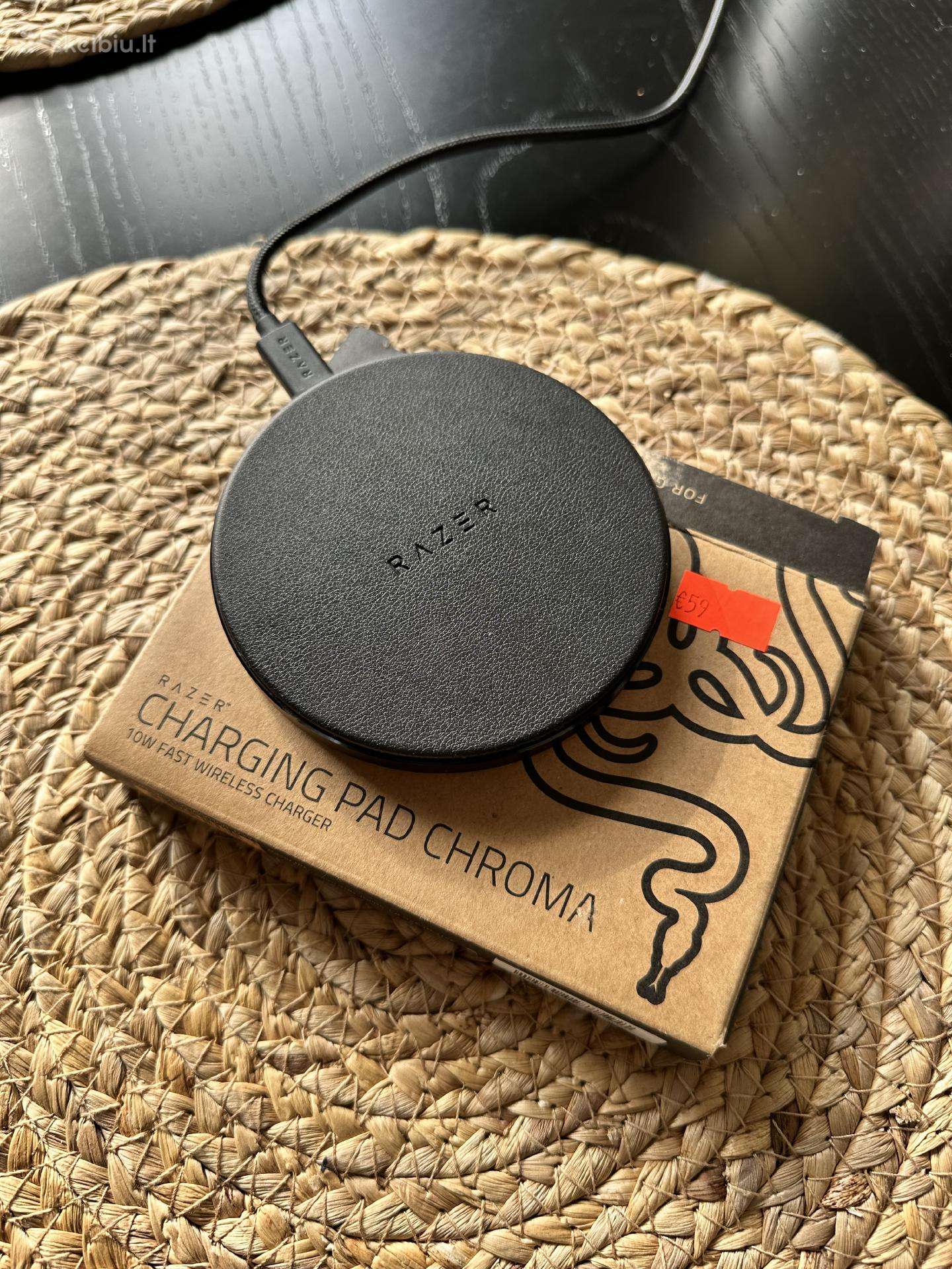 Razer Charging Pad Chroma 10w belaidis įkroviklis