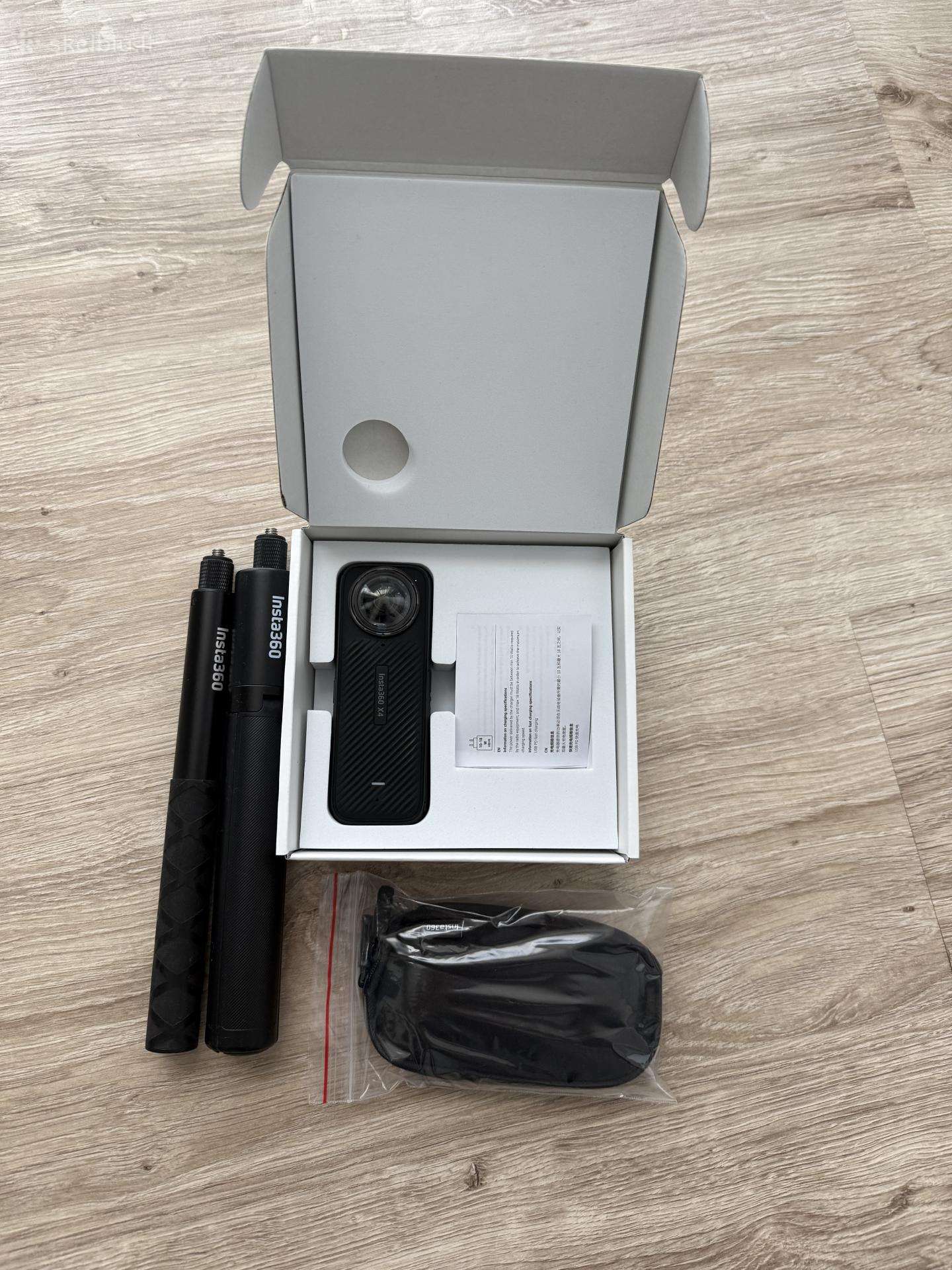 Insta360 X4 8k 360 kamera - Nenaudota