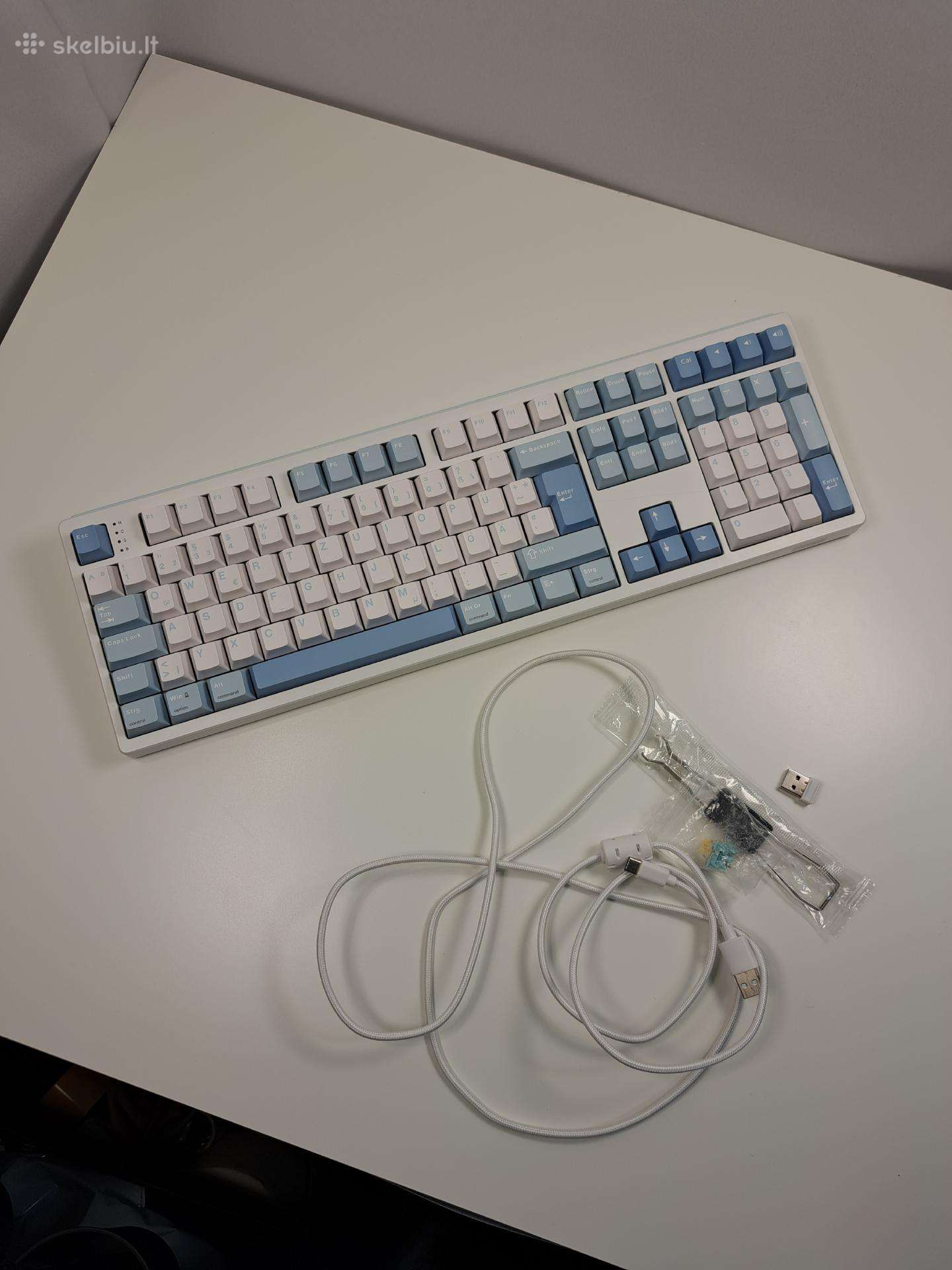 Epomaker Th108 belaidė magnetinė klaviatūra