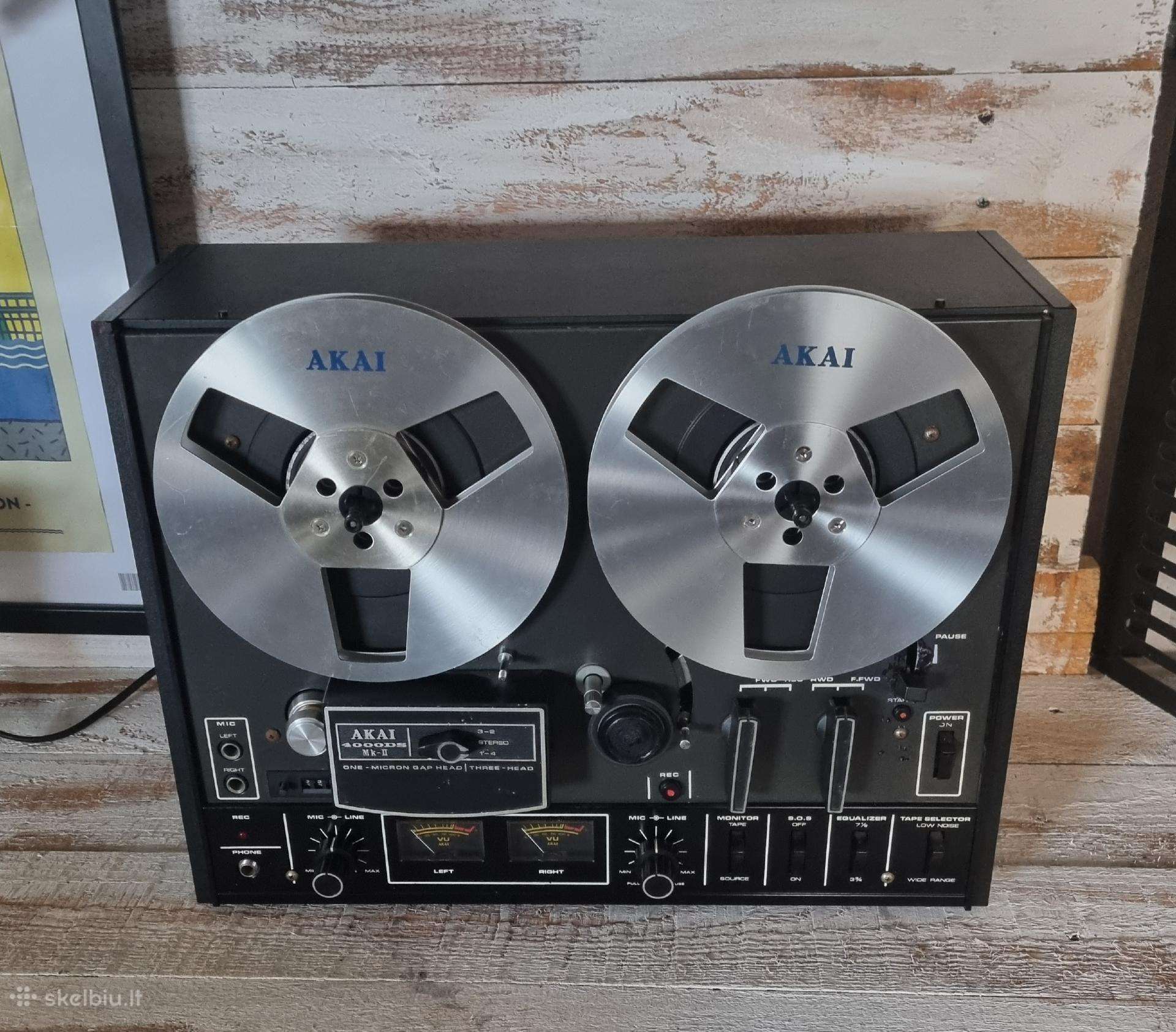 Juostinis magetofonas Akai 4000ds Mk2