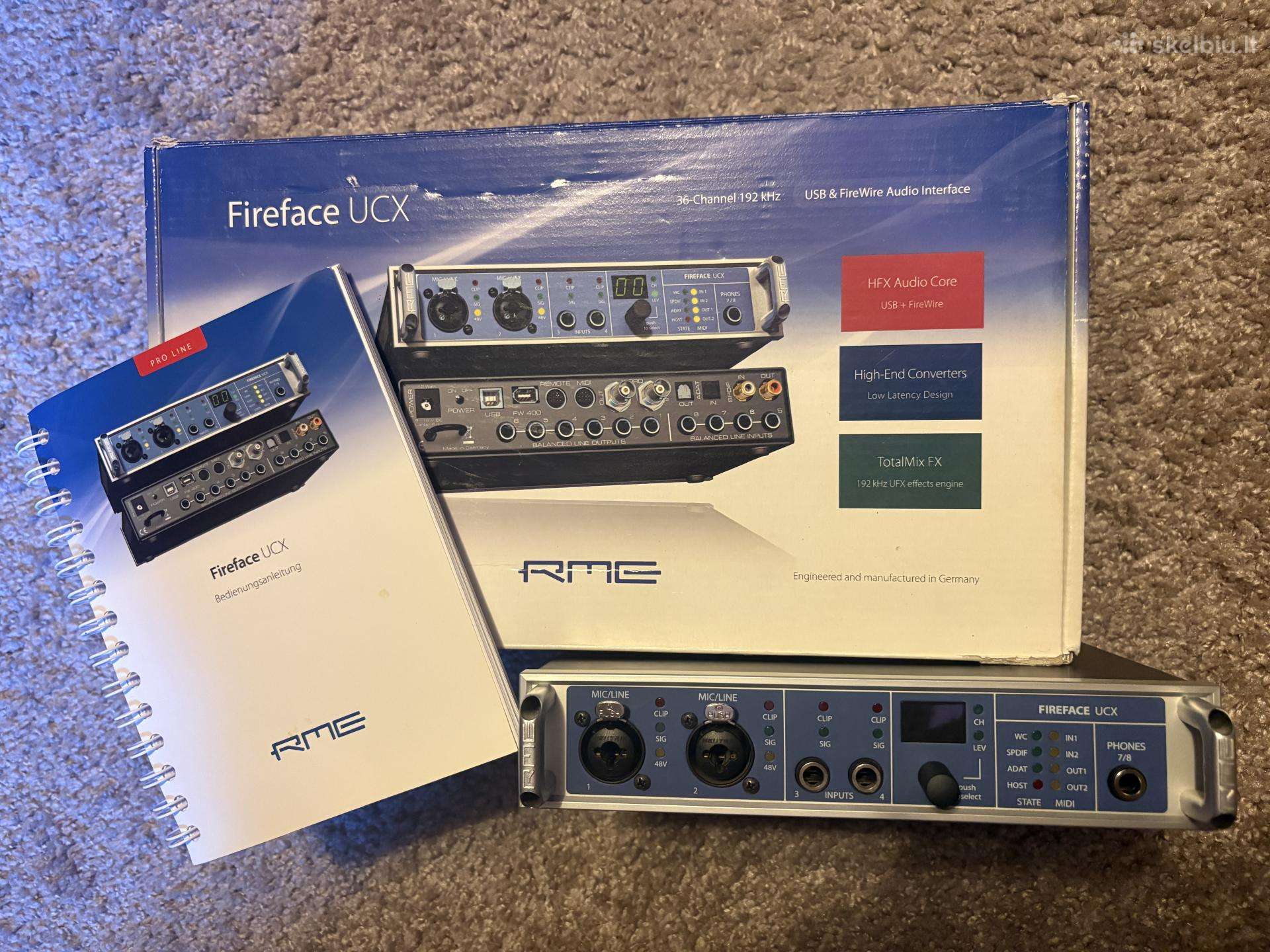 Rme Fireface Ucx