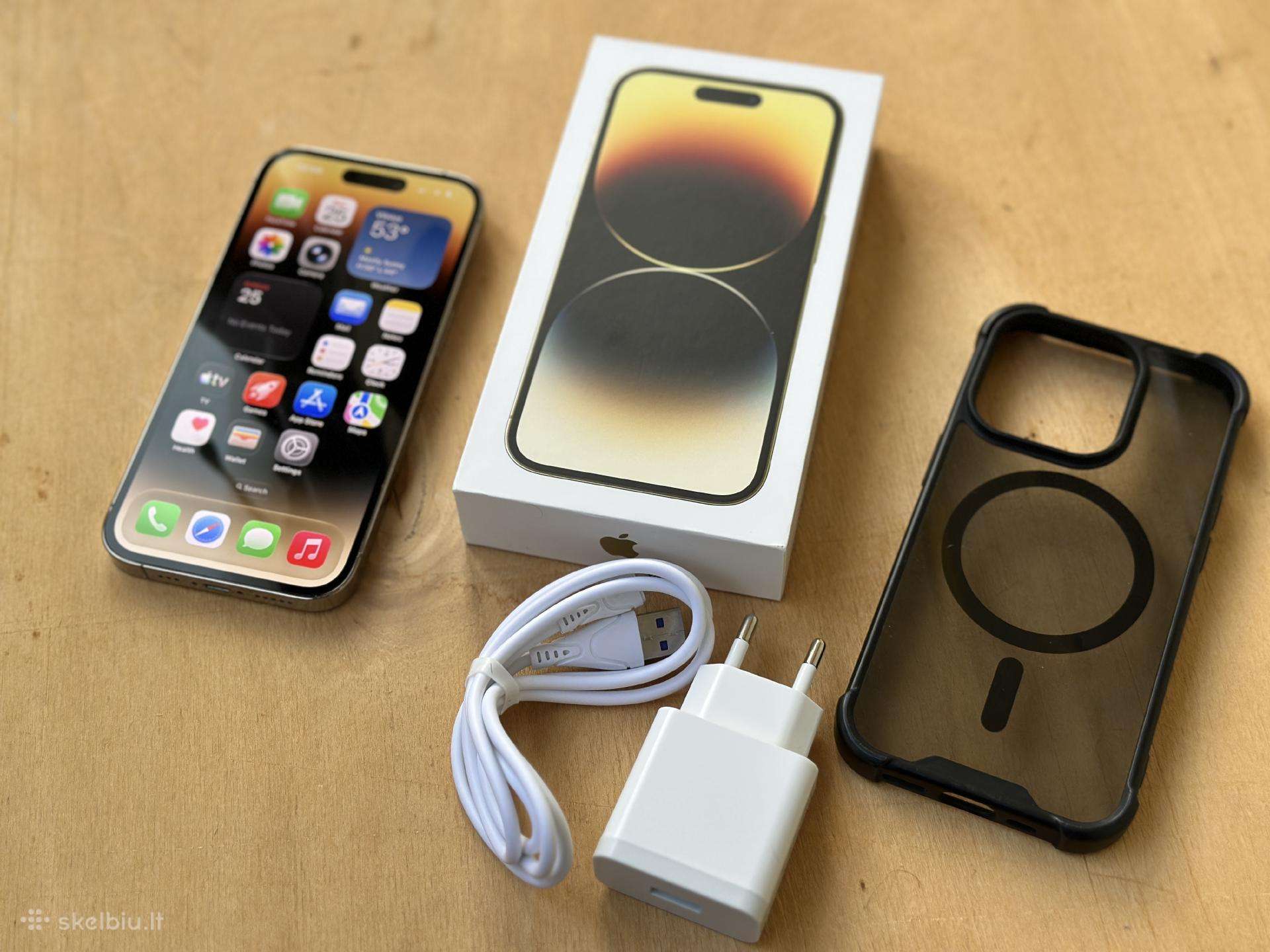 iPhone 14 pro gold