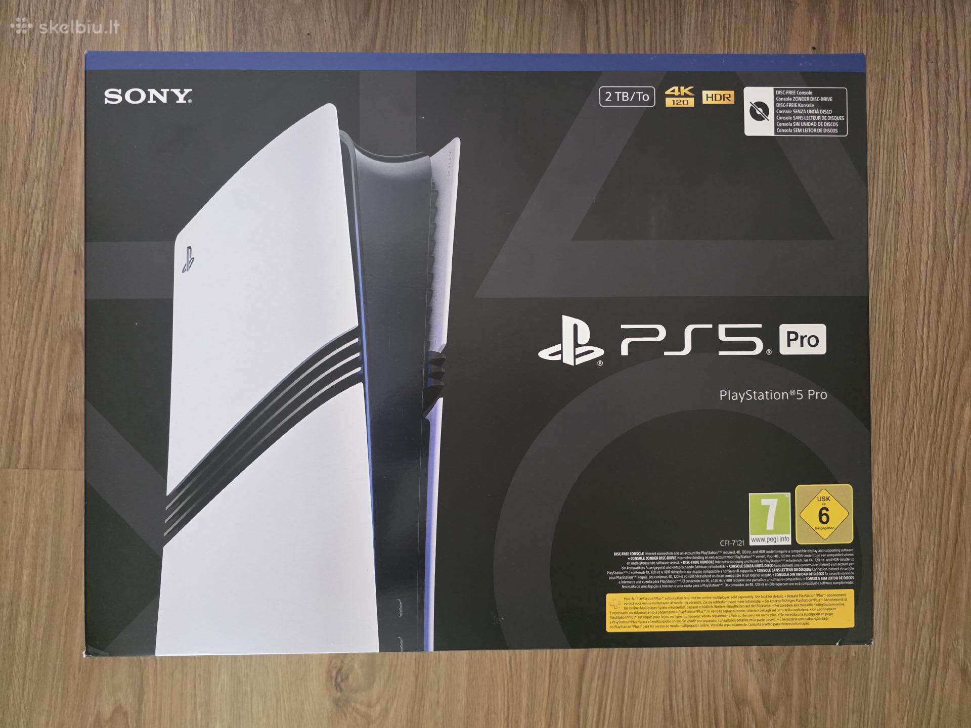 Nauja ps5 pro LT garantija