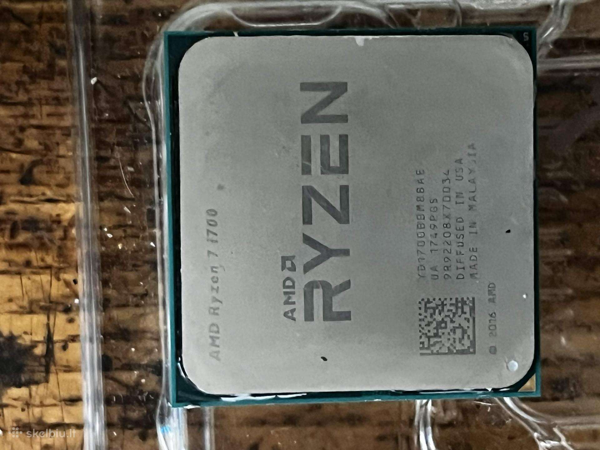 Ryzen 7 1700 Cpu Am4 Socket