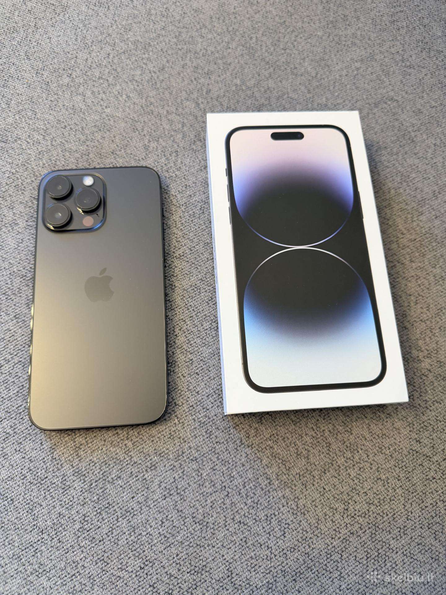 iPhone 14 Pro Max 256gb Juodas