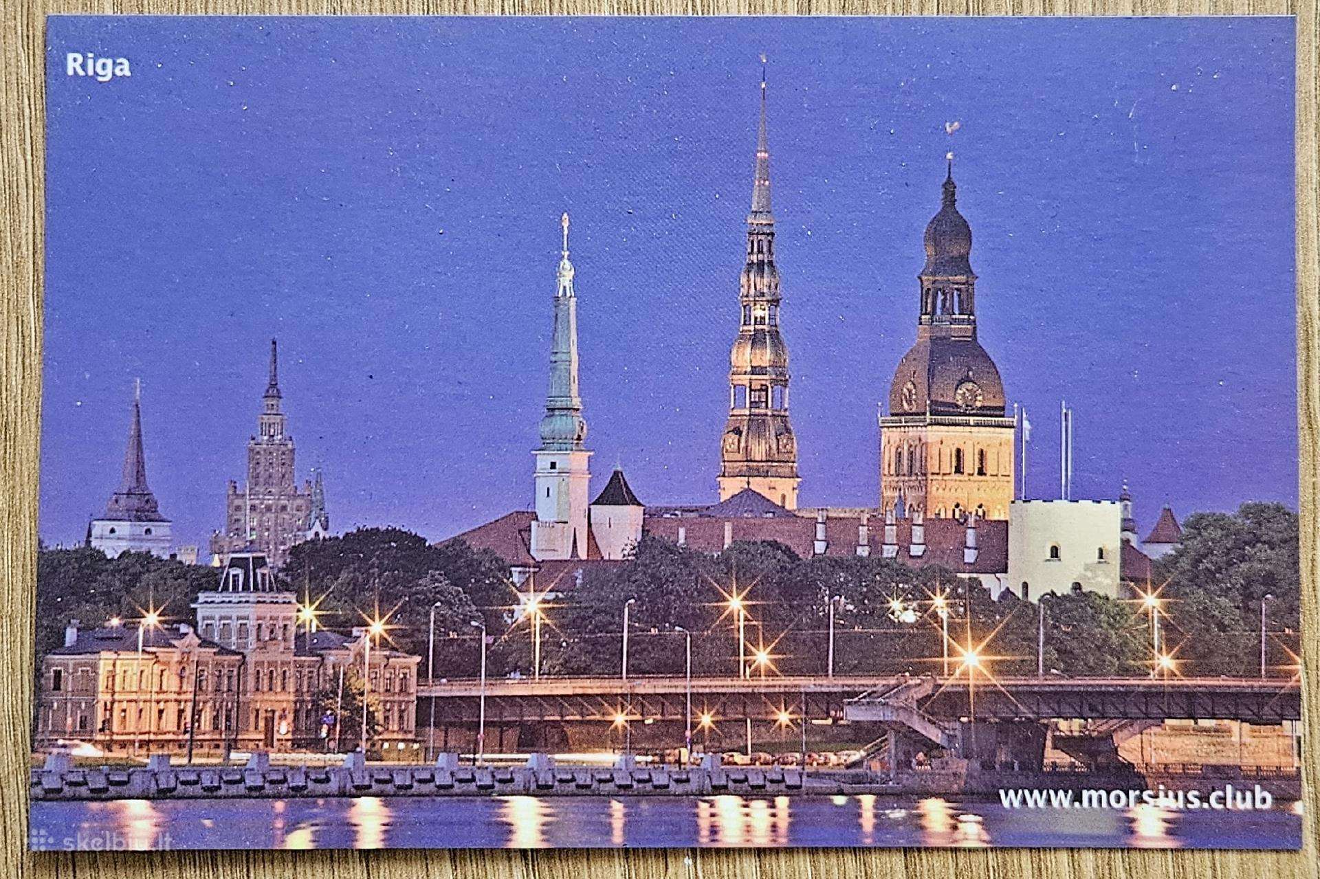Atvirutė Riga 15x10cm