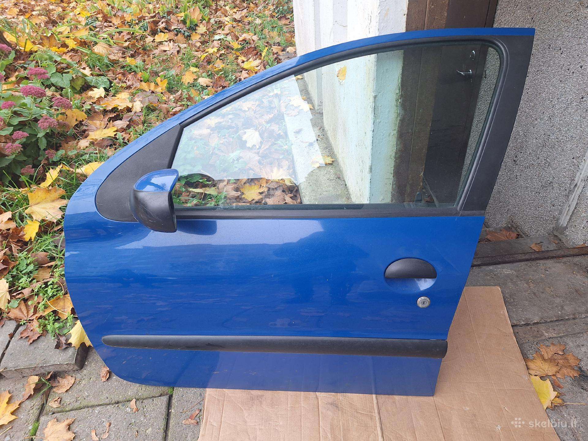 Peugeot 206 vairuotojo pusės durys