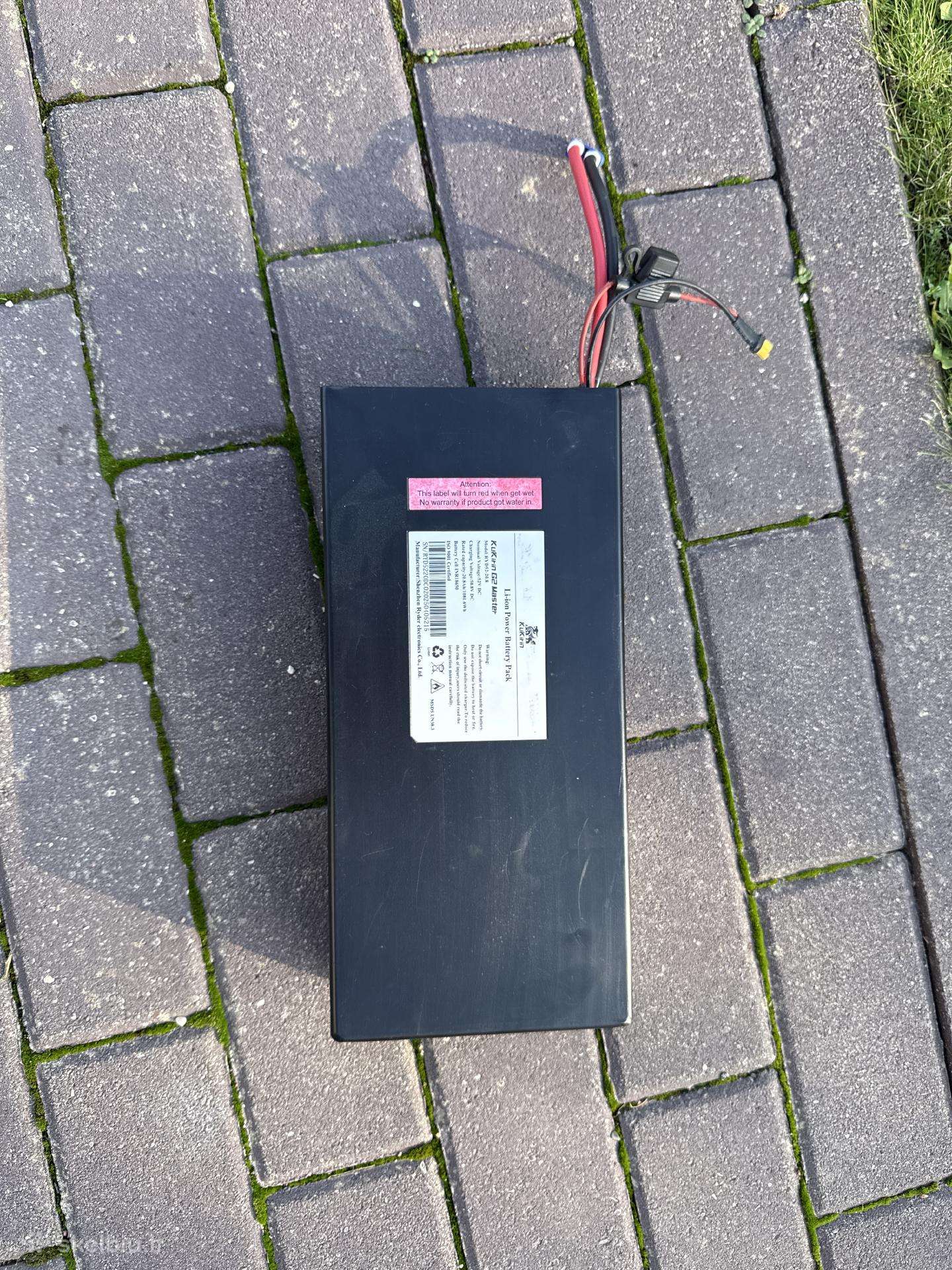 Kukirin g2 master 2025 baterija