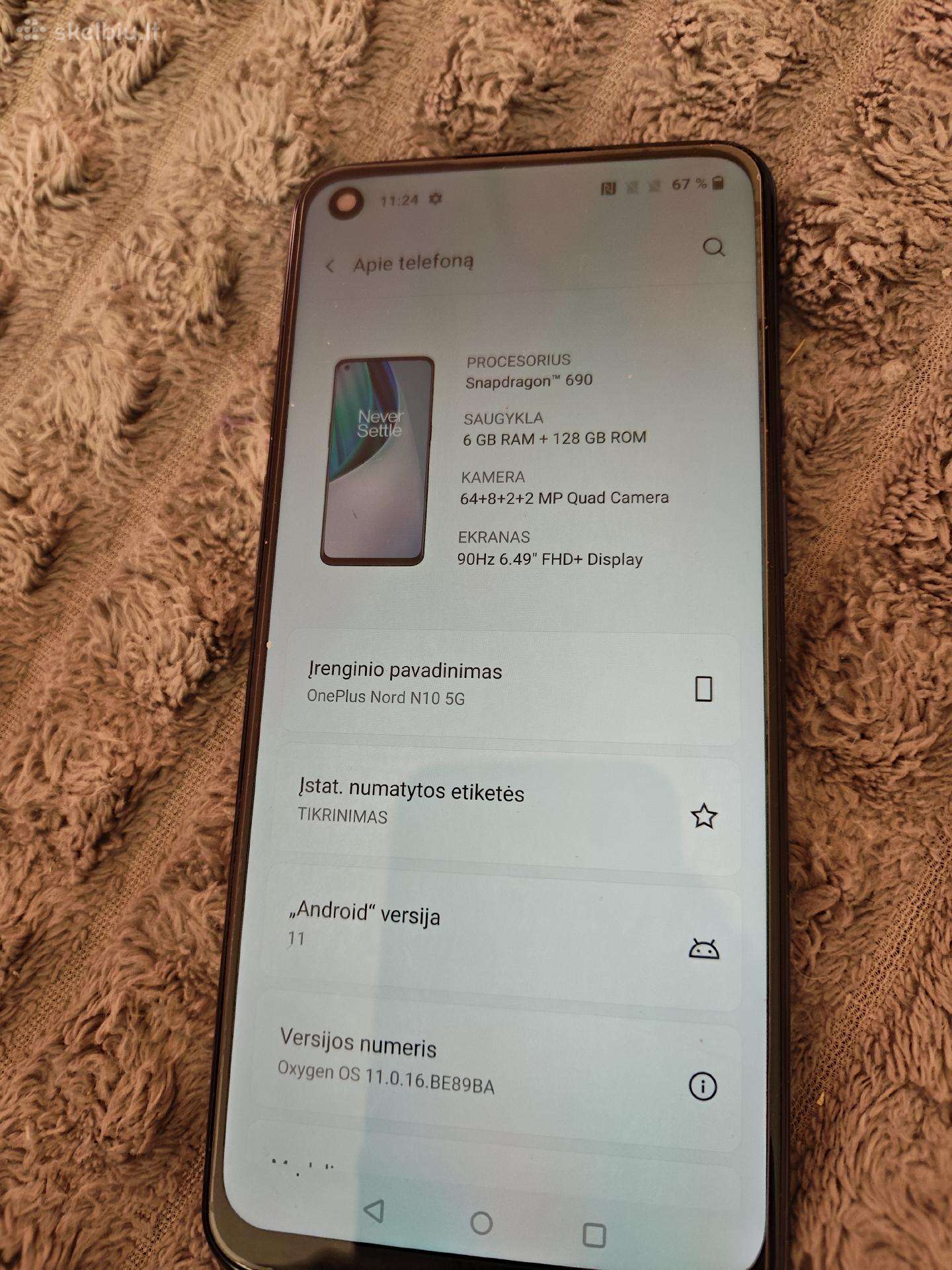 Oneplus Nord N10 5G