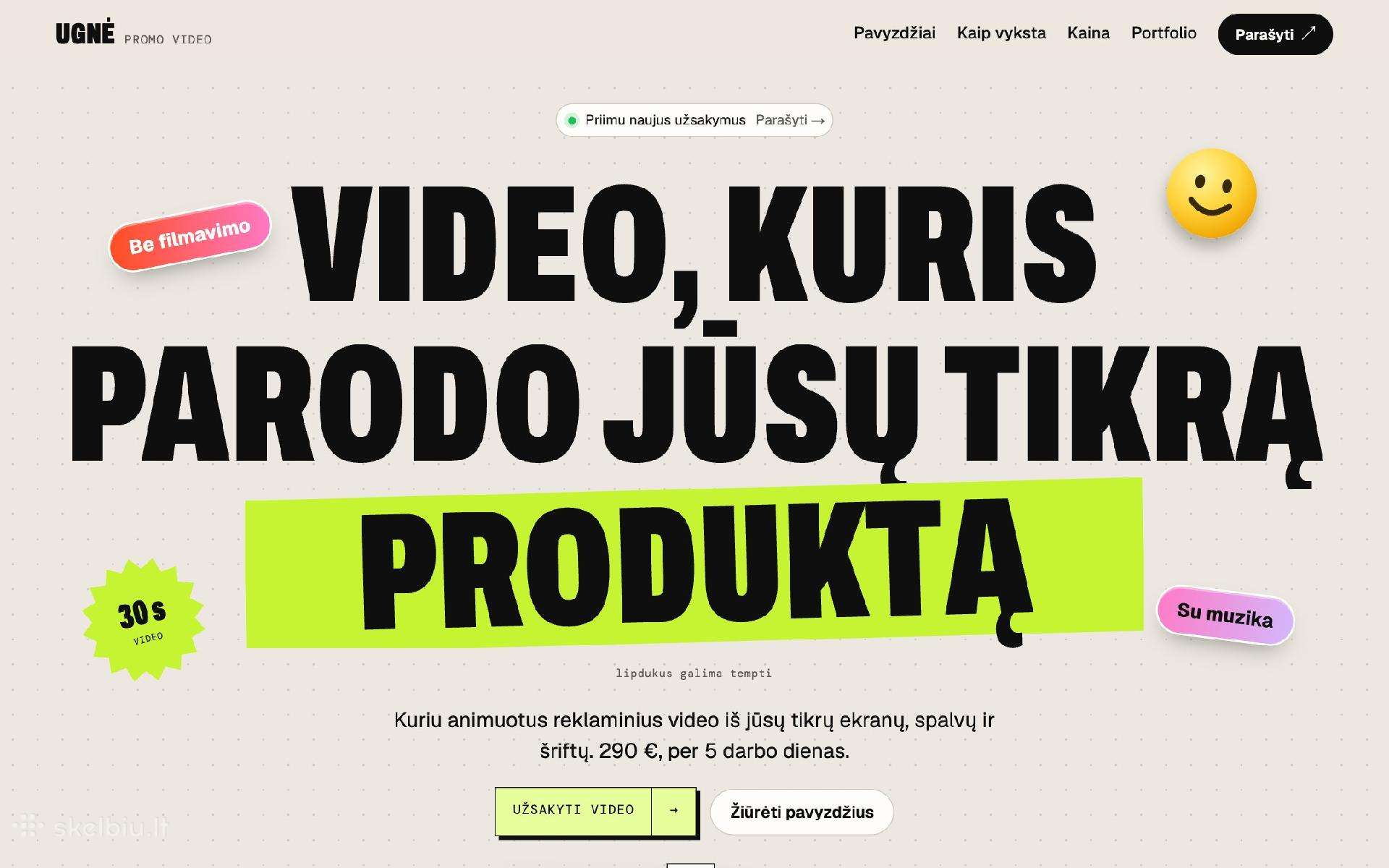 Reels montavimas ir reklaminiai video nuo 60 €