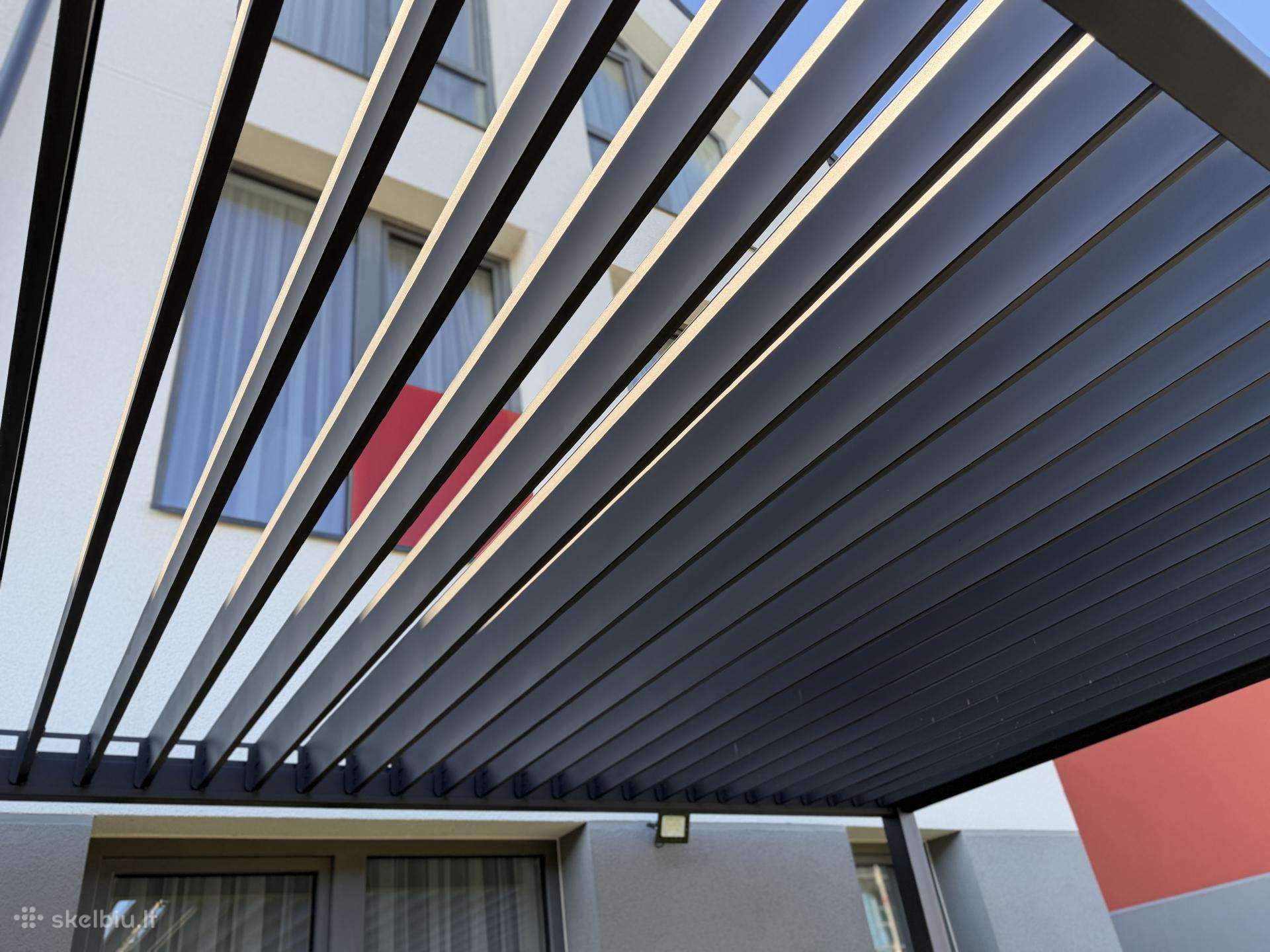 Pavėsinė Pergola Premium 3x4, Anthracite