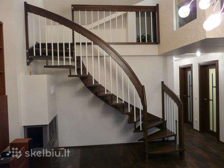 Medinių laiptų gamyba