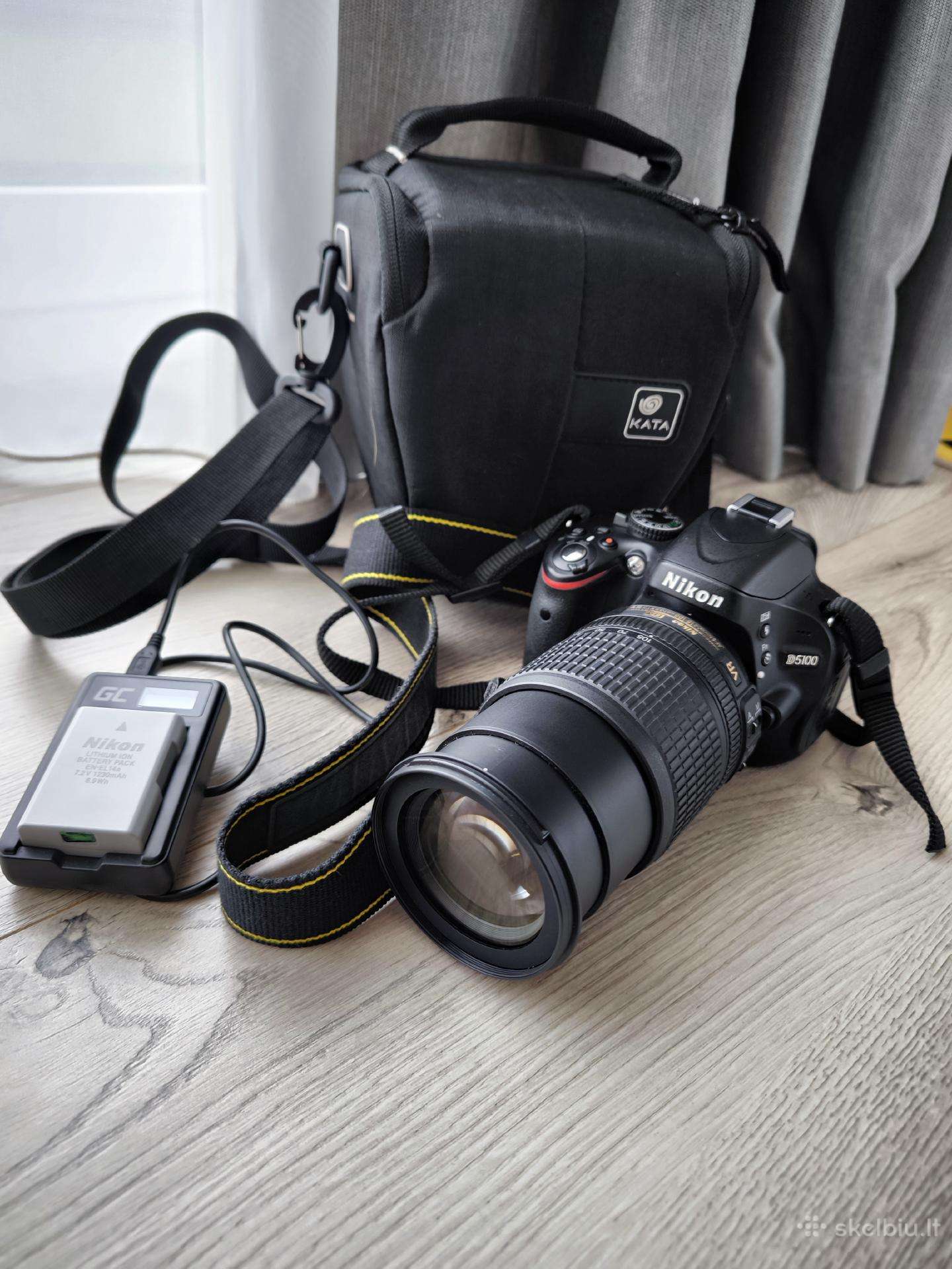 Nikon D5100 + 18-105mm
