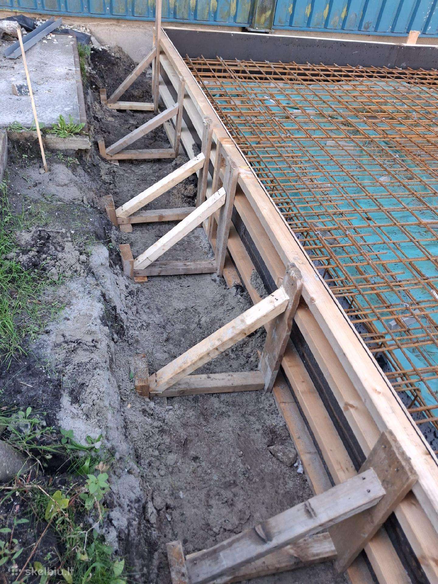 Darbą betono klojinių montuotojams Nyderlanduose